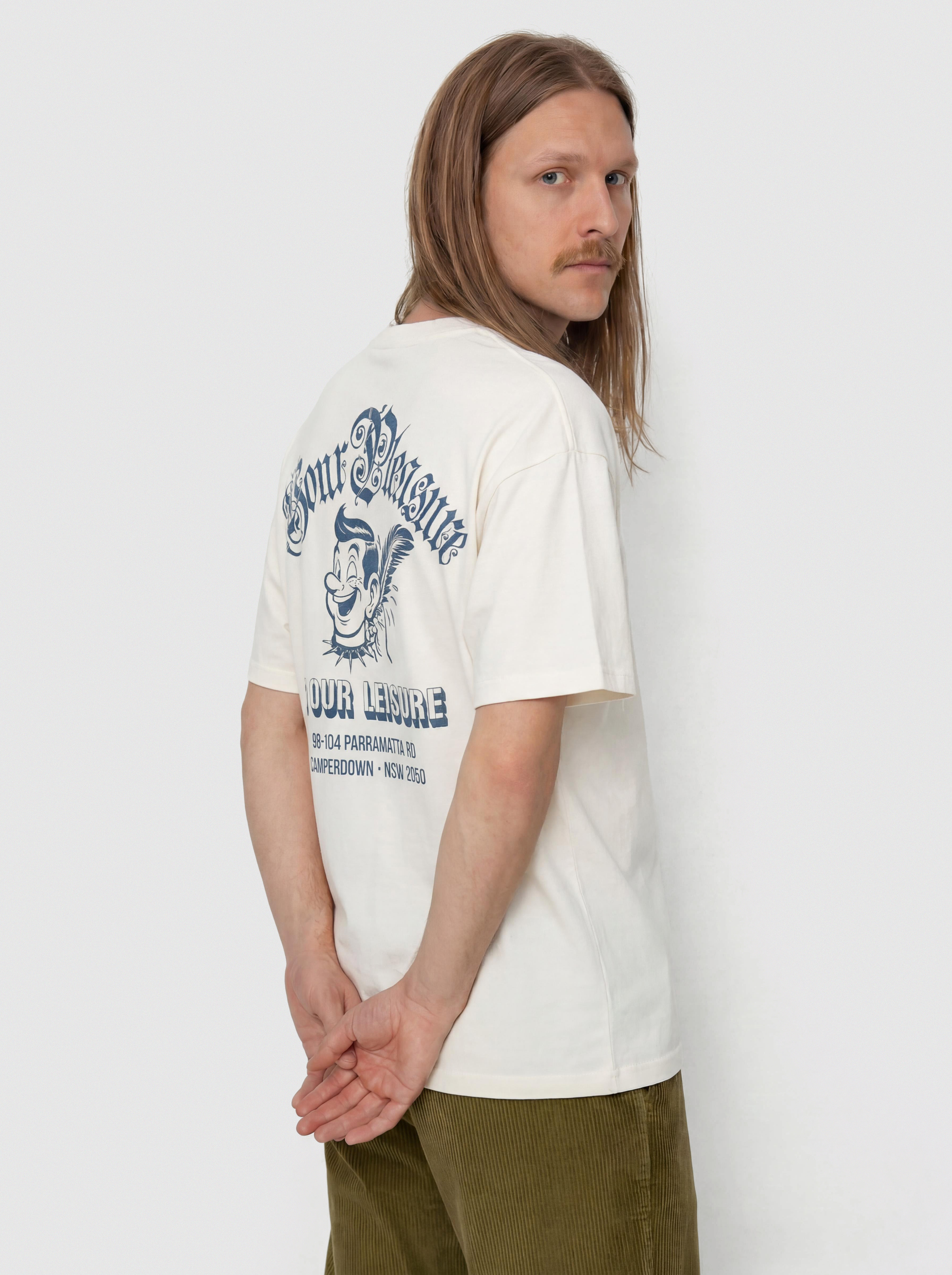 Футболка Deus Ex Machina Ruff And Smooth (vintage white)