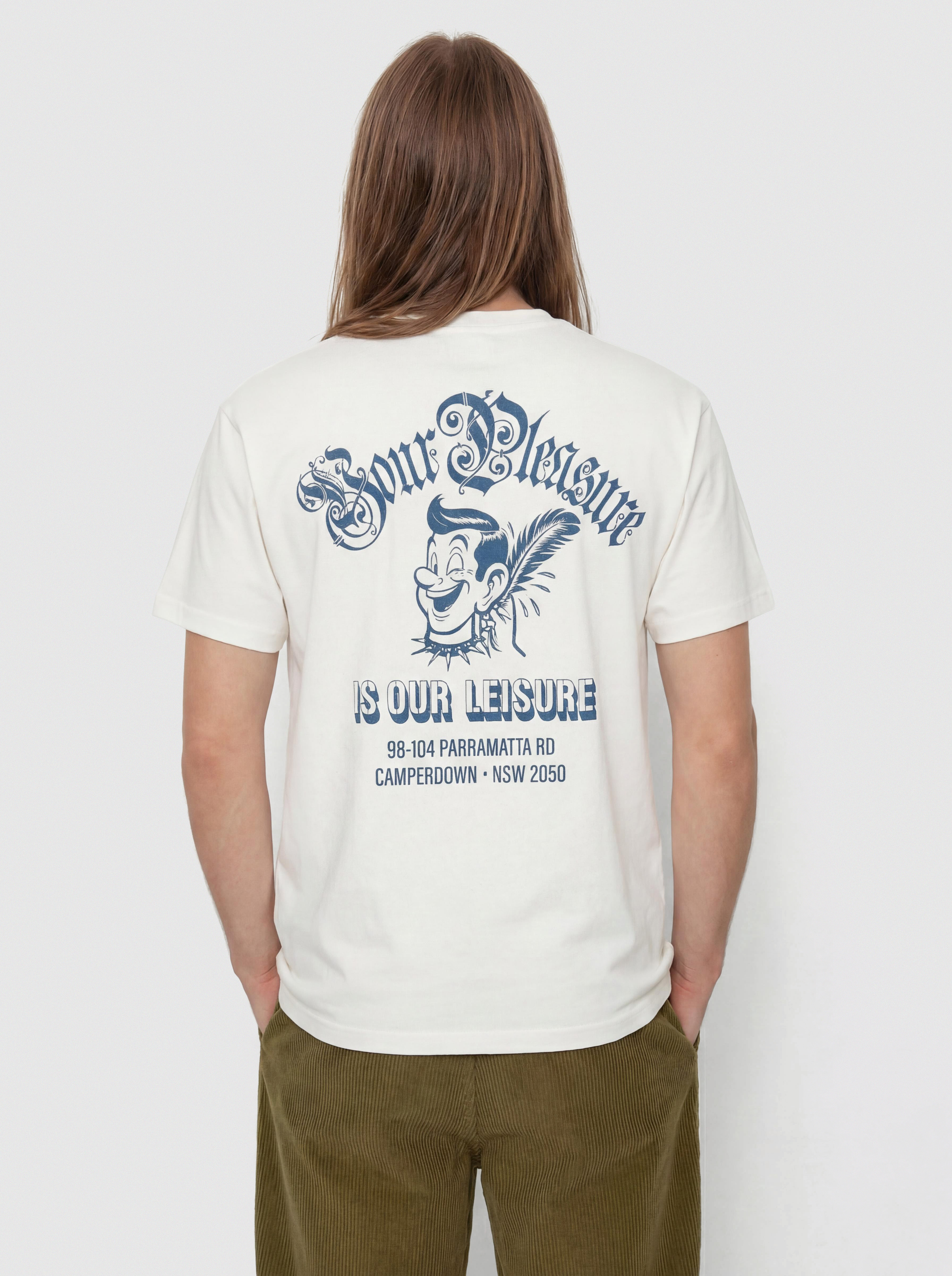 Футболка Deus Ex Machina Ruff And Smooth (vintage white)