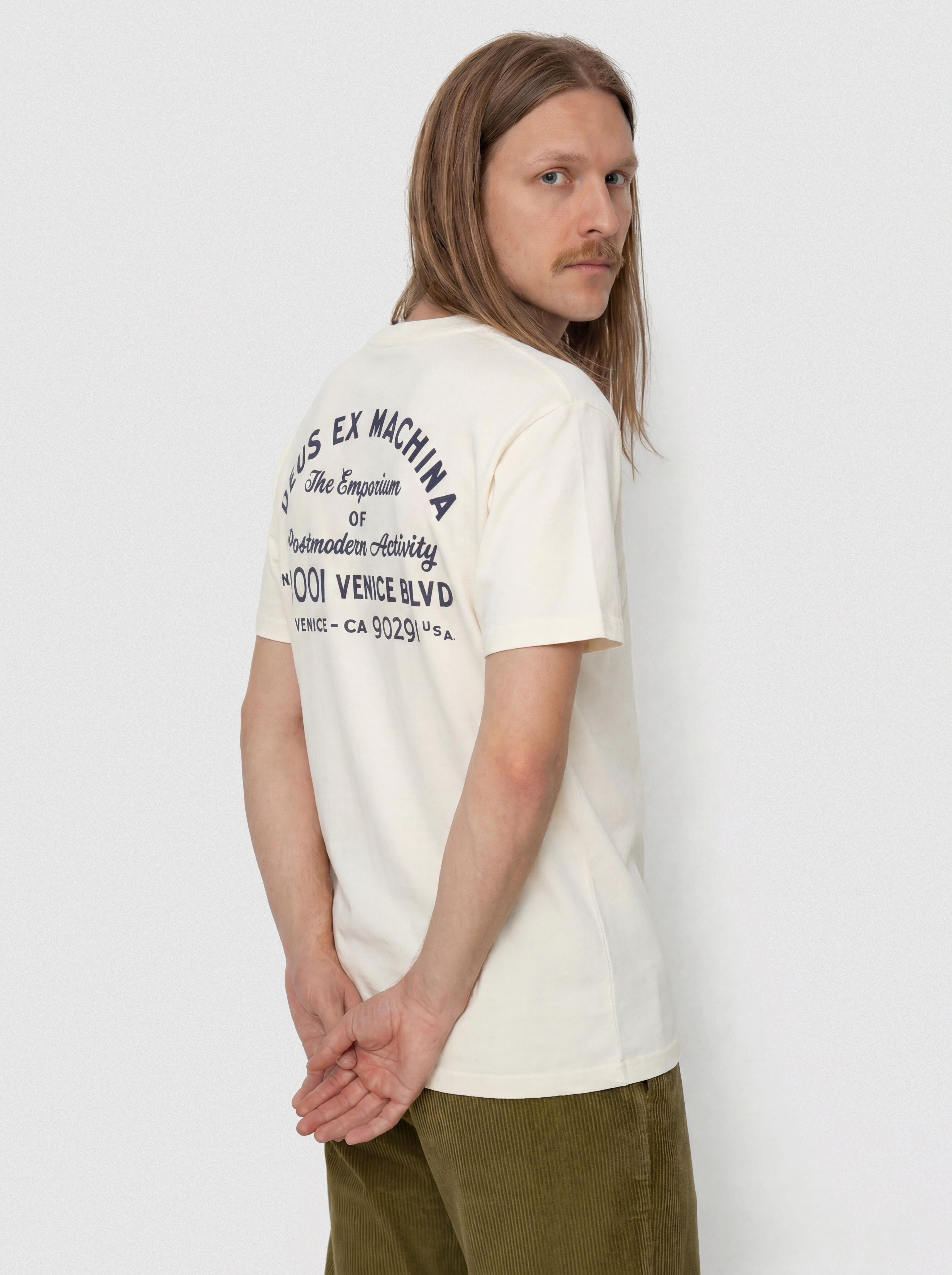 Футболка Deus Ex Machina Emporium Niner (pristine white)