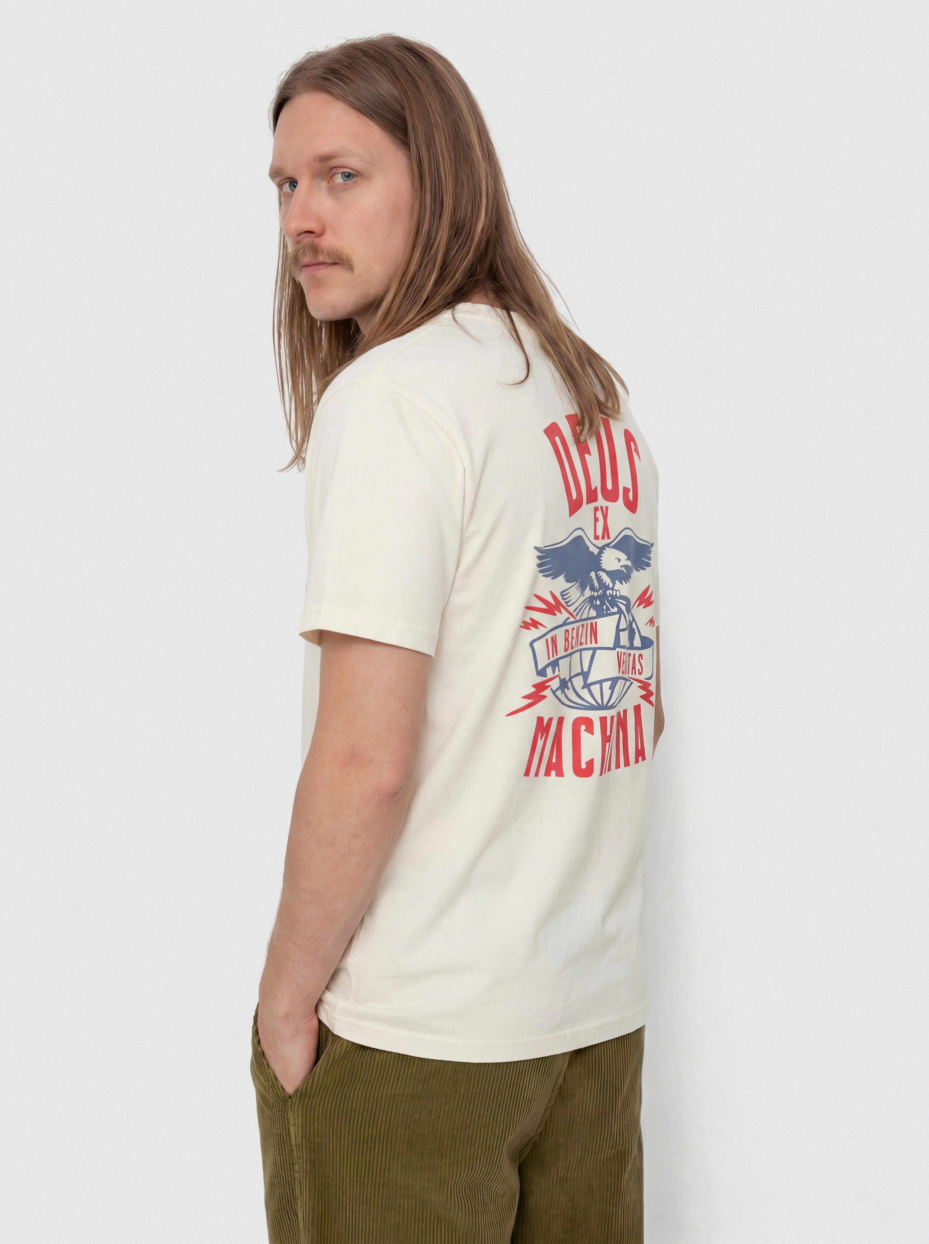 Футболка Deus Ex Machina Claw Some Whizz (dirty white)
