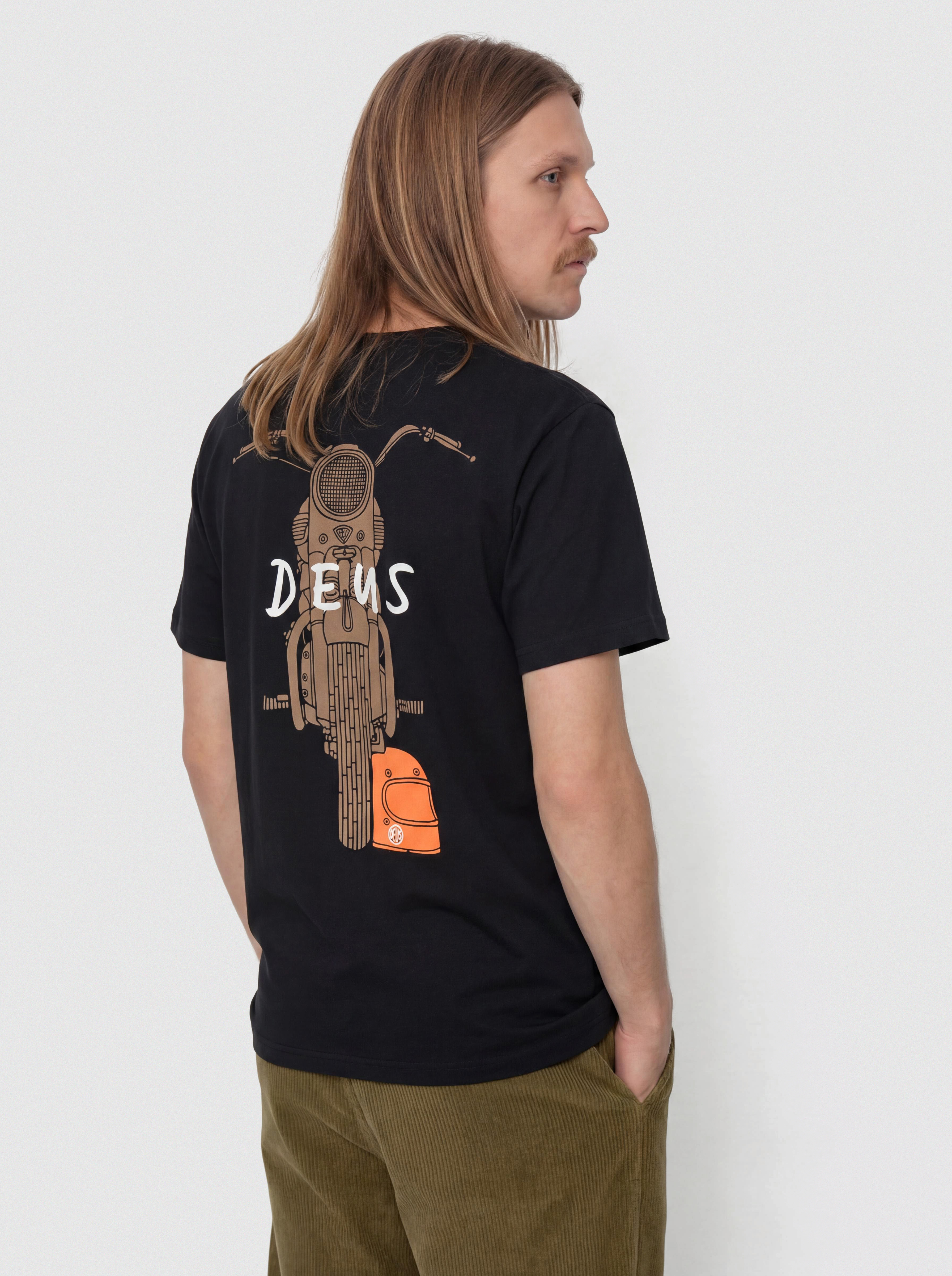 Футболка Deus Ex Machina Frontage (black)