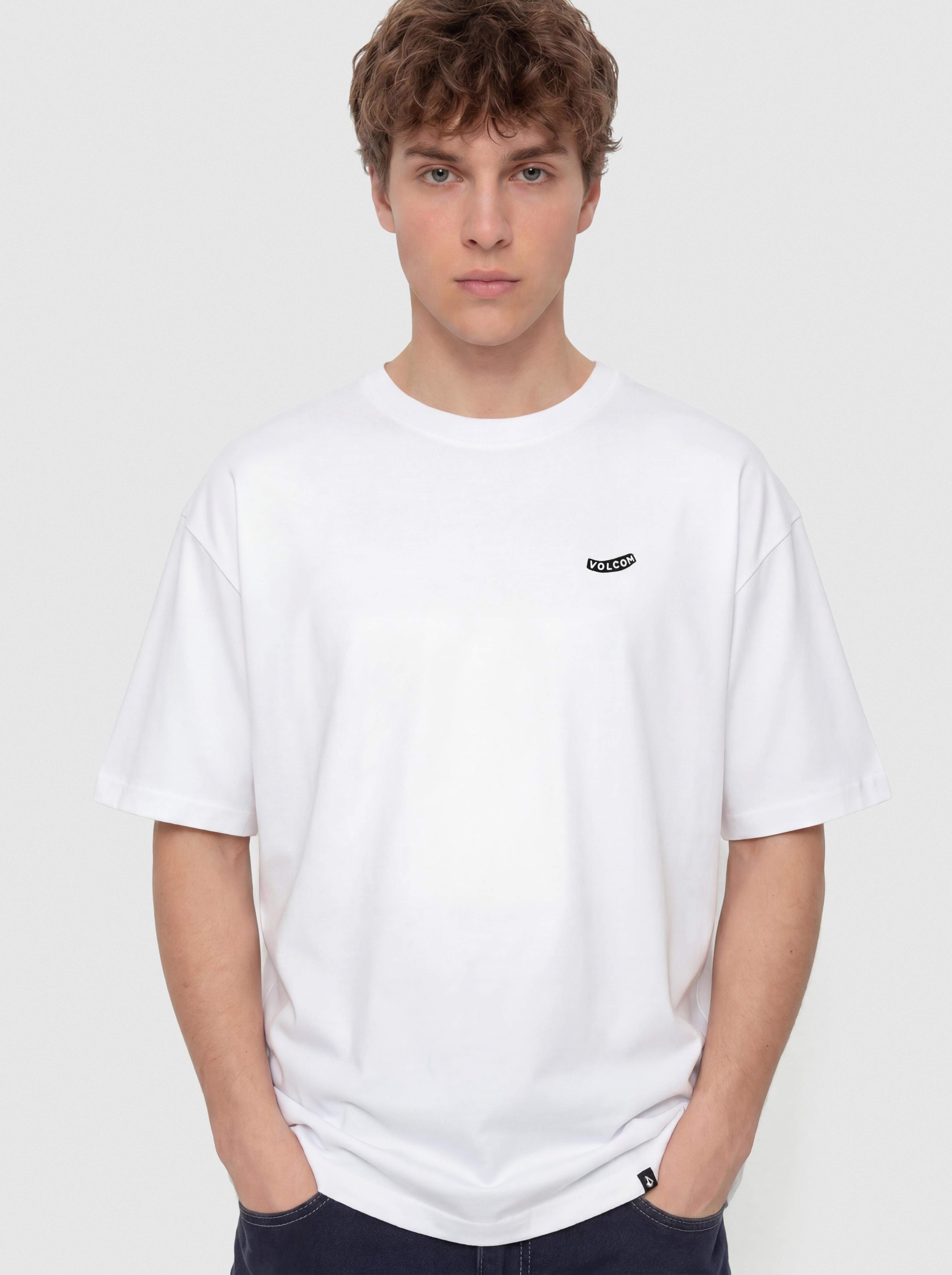 Футболка Volcom Pistol Stone Lse (white)