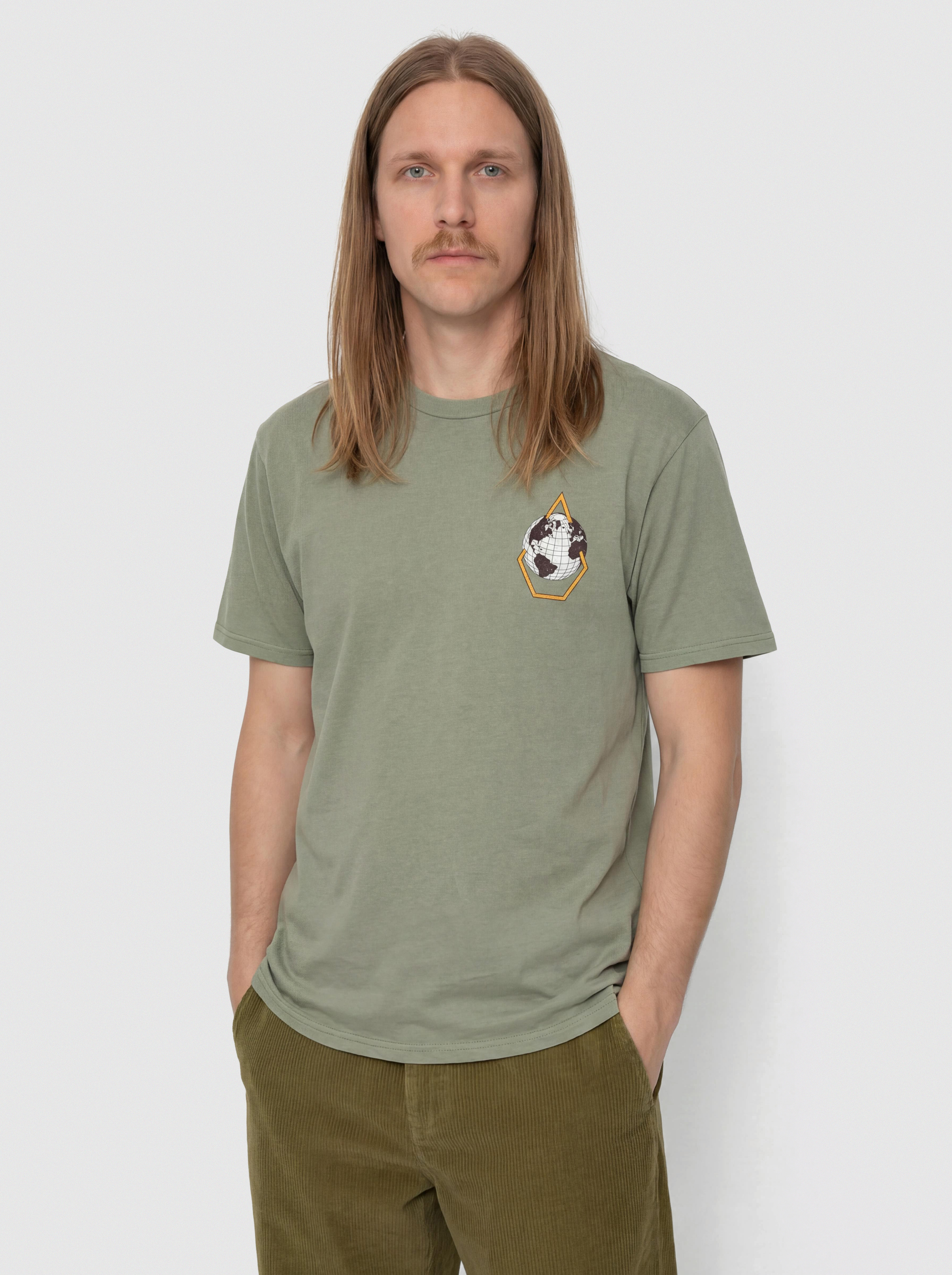 Футболка Volcom Globular (brolive)