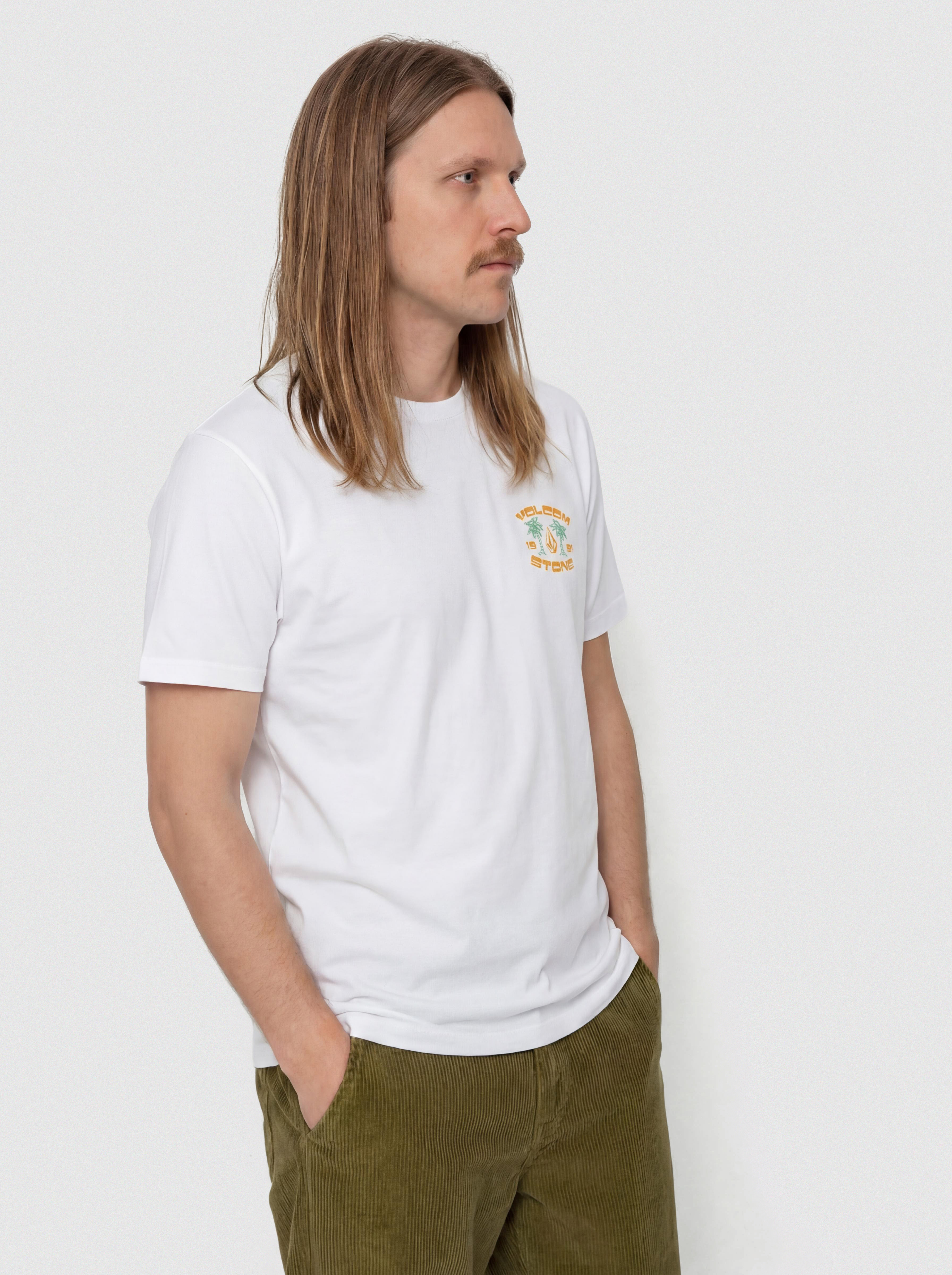 Футболка Volcom 91 Palm Bsc (white)