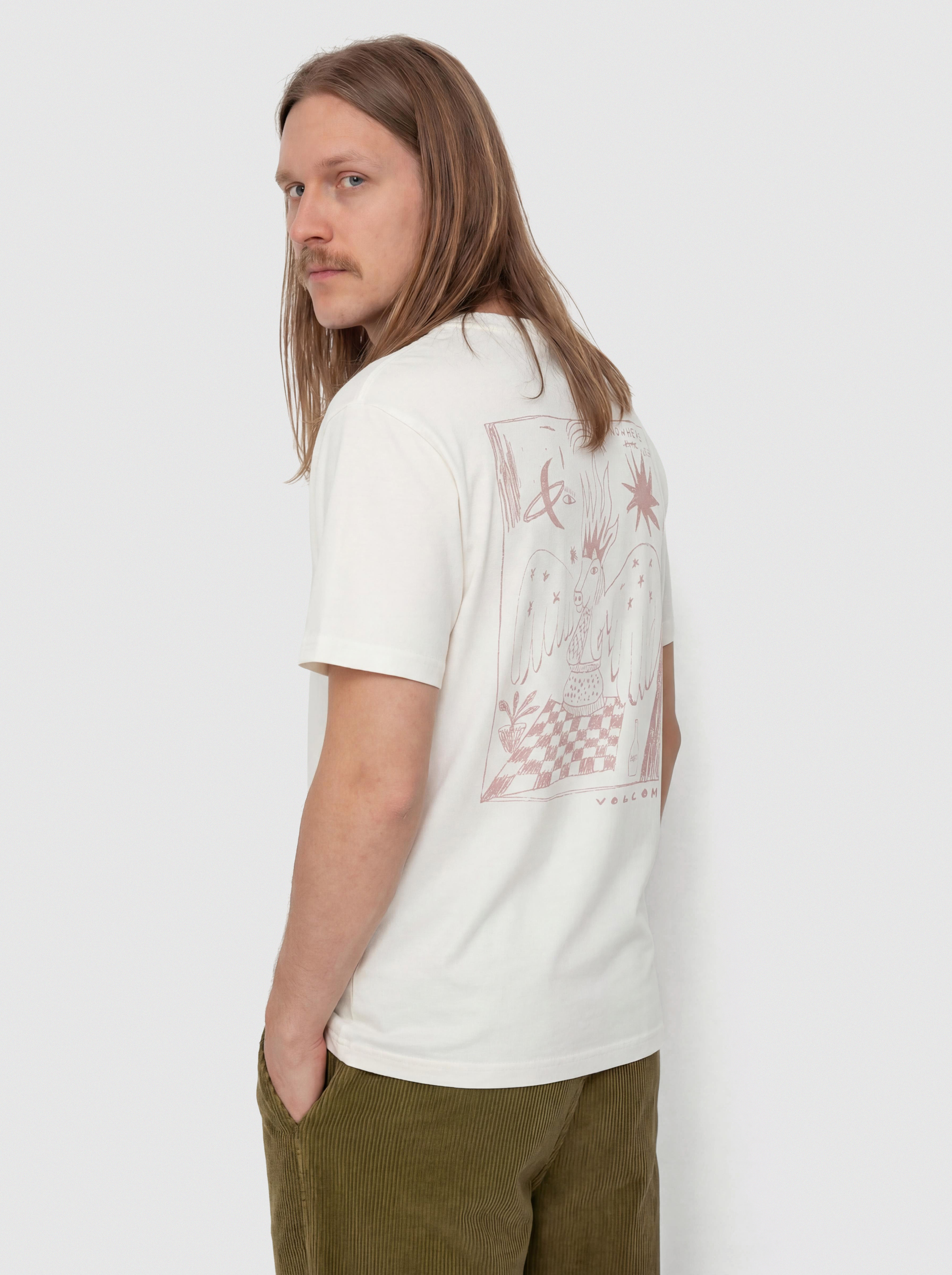 Футболка Volcom Nowhere (white)