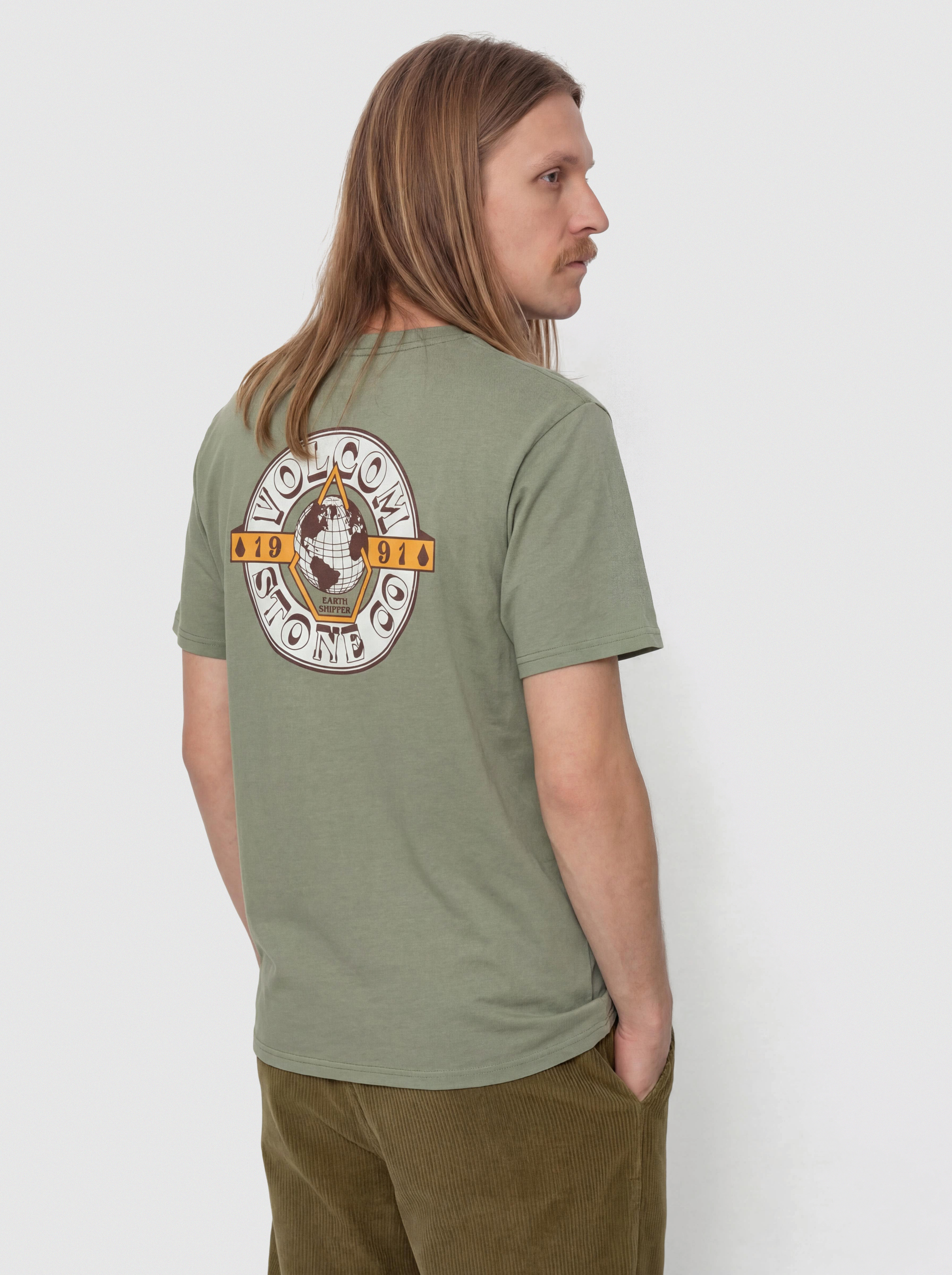 Футболка Volcom Globular (brolive)