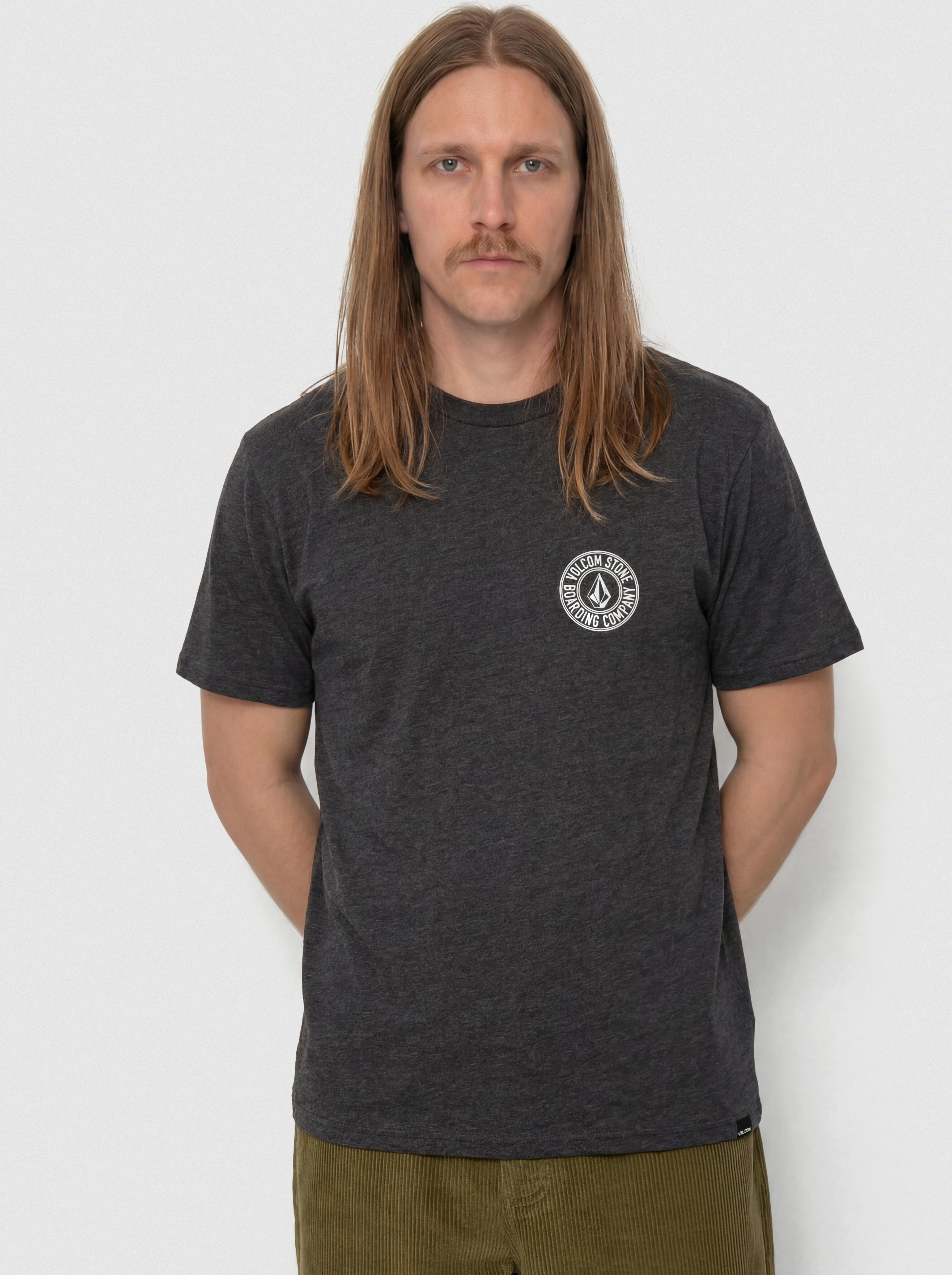 Футболка Volcom Drain You Hth (heather black)