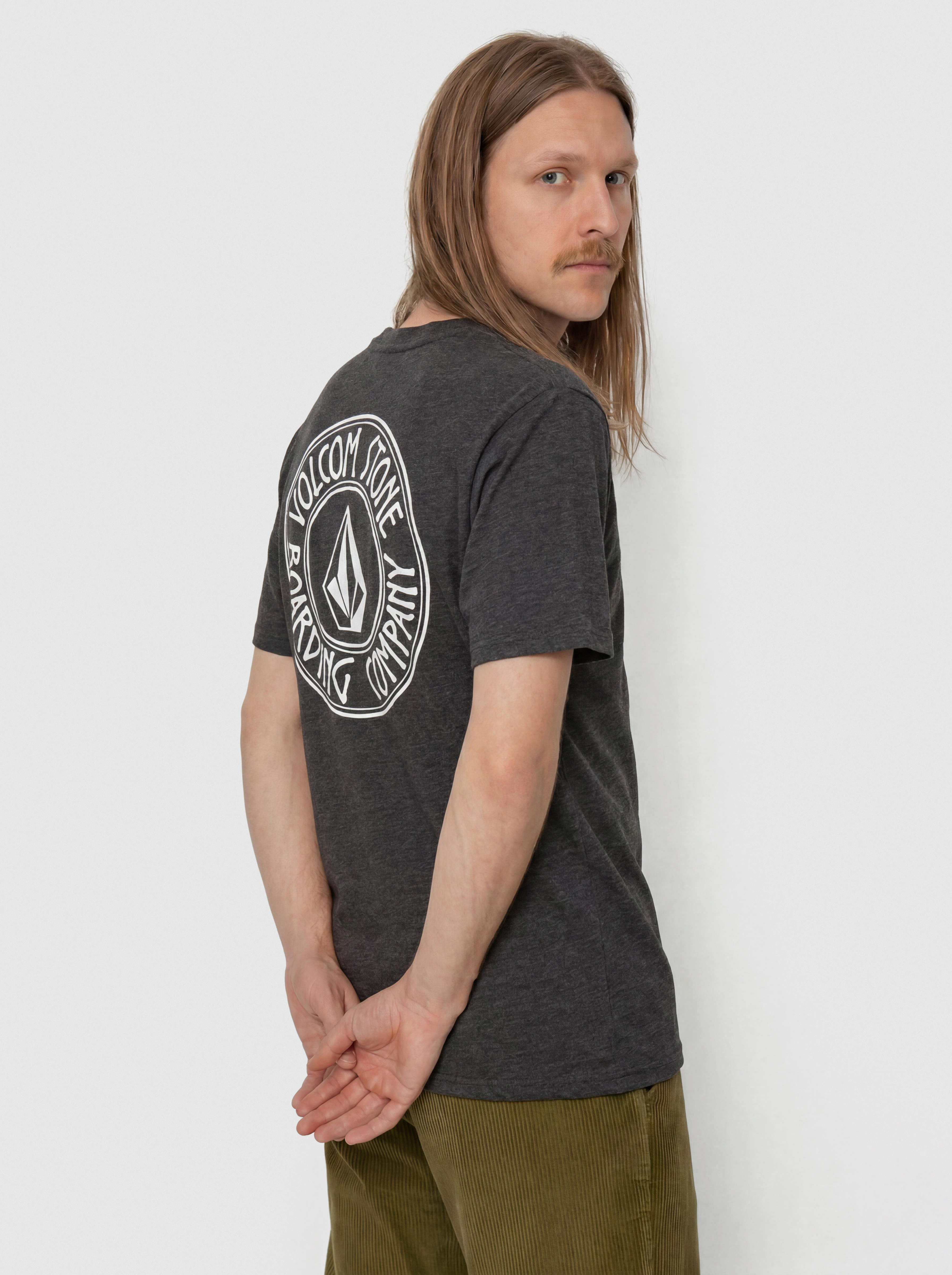 Футболка Volcom Drain You Hth (heather black)