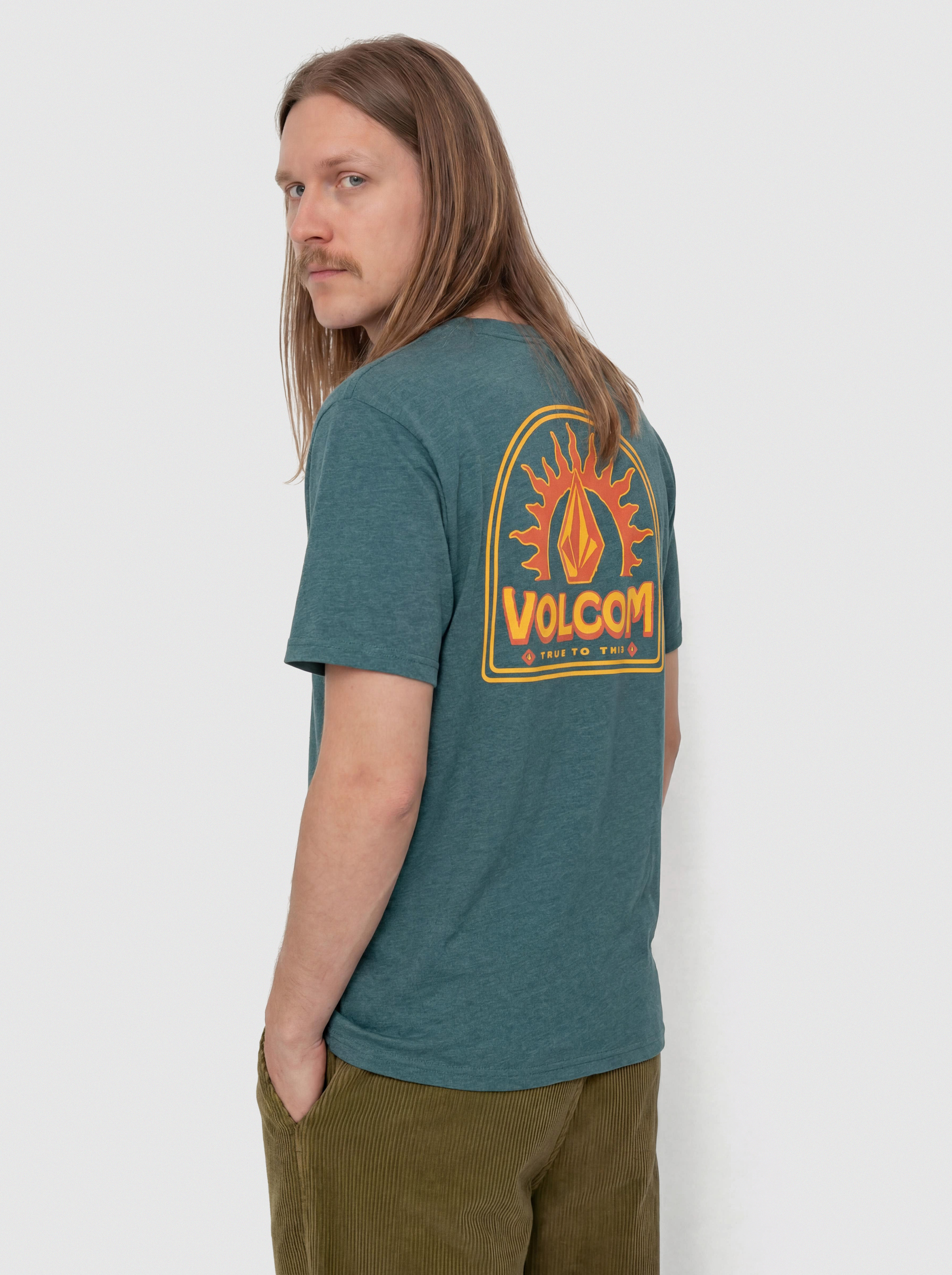 Футболка Volcom Solstice Hth (rifle green)