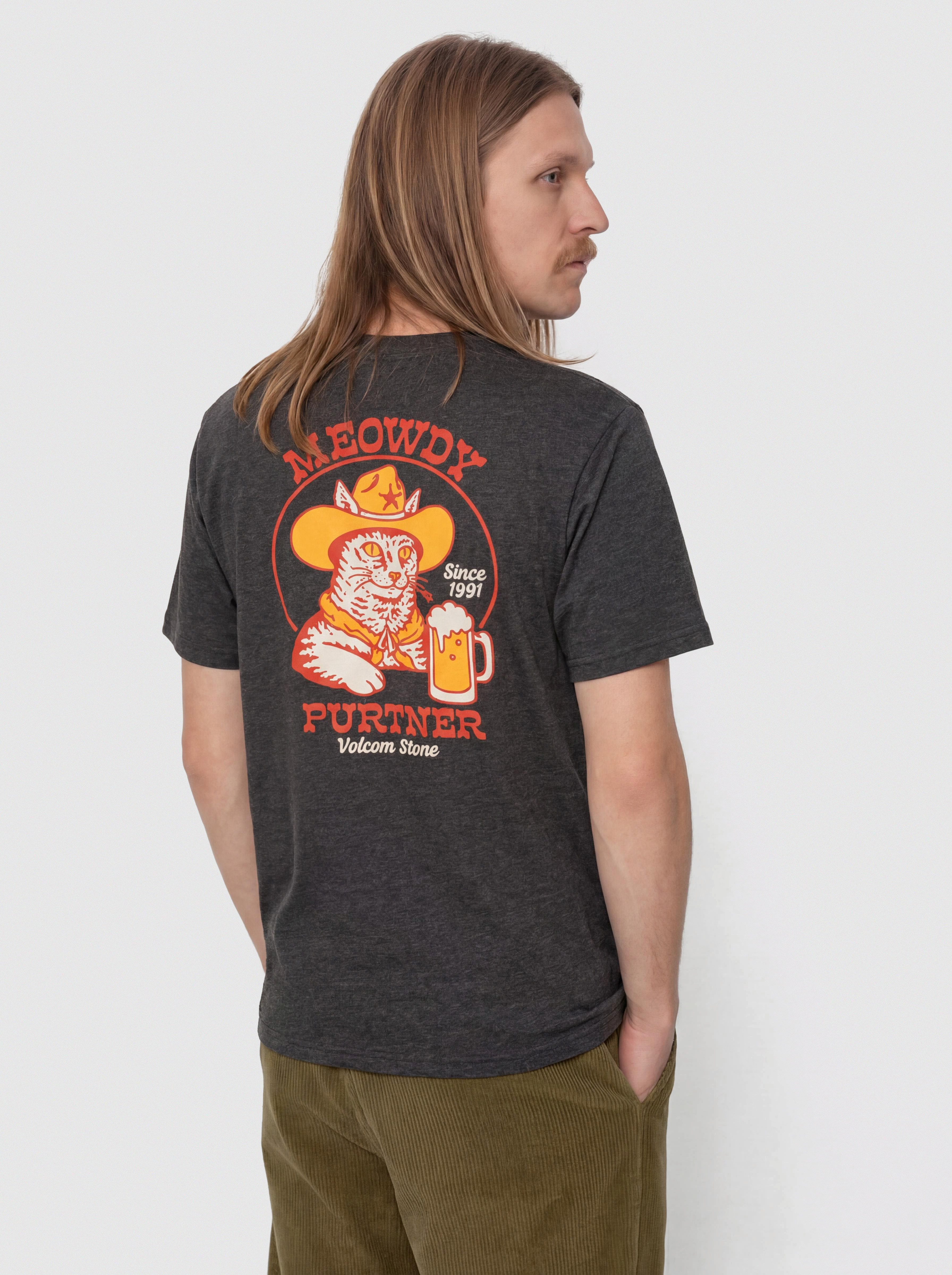 Футболка Volcom Meowdy Hth