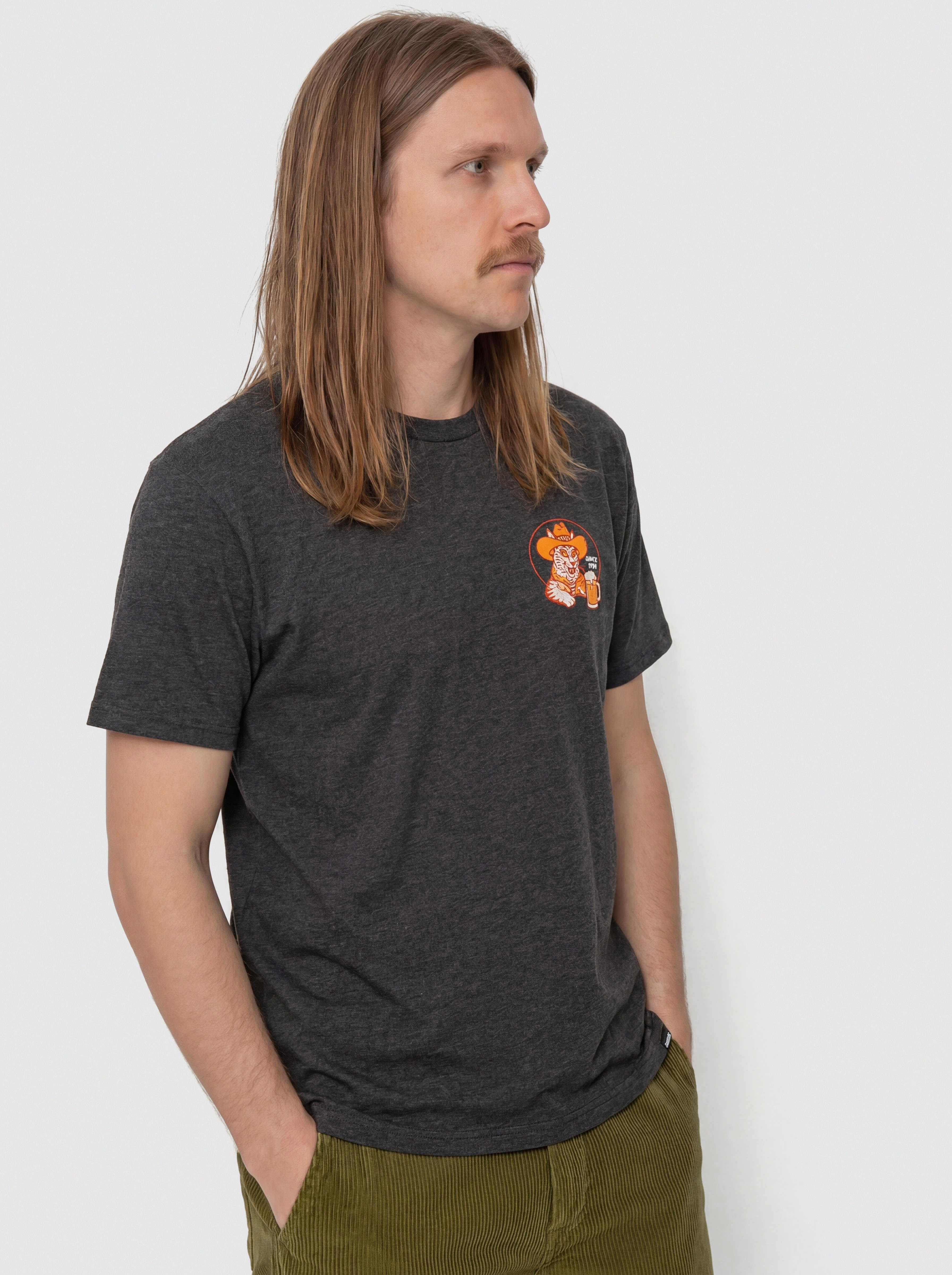 Футболка Volcom Meowdy Hth (heather black)