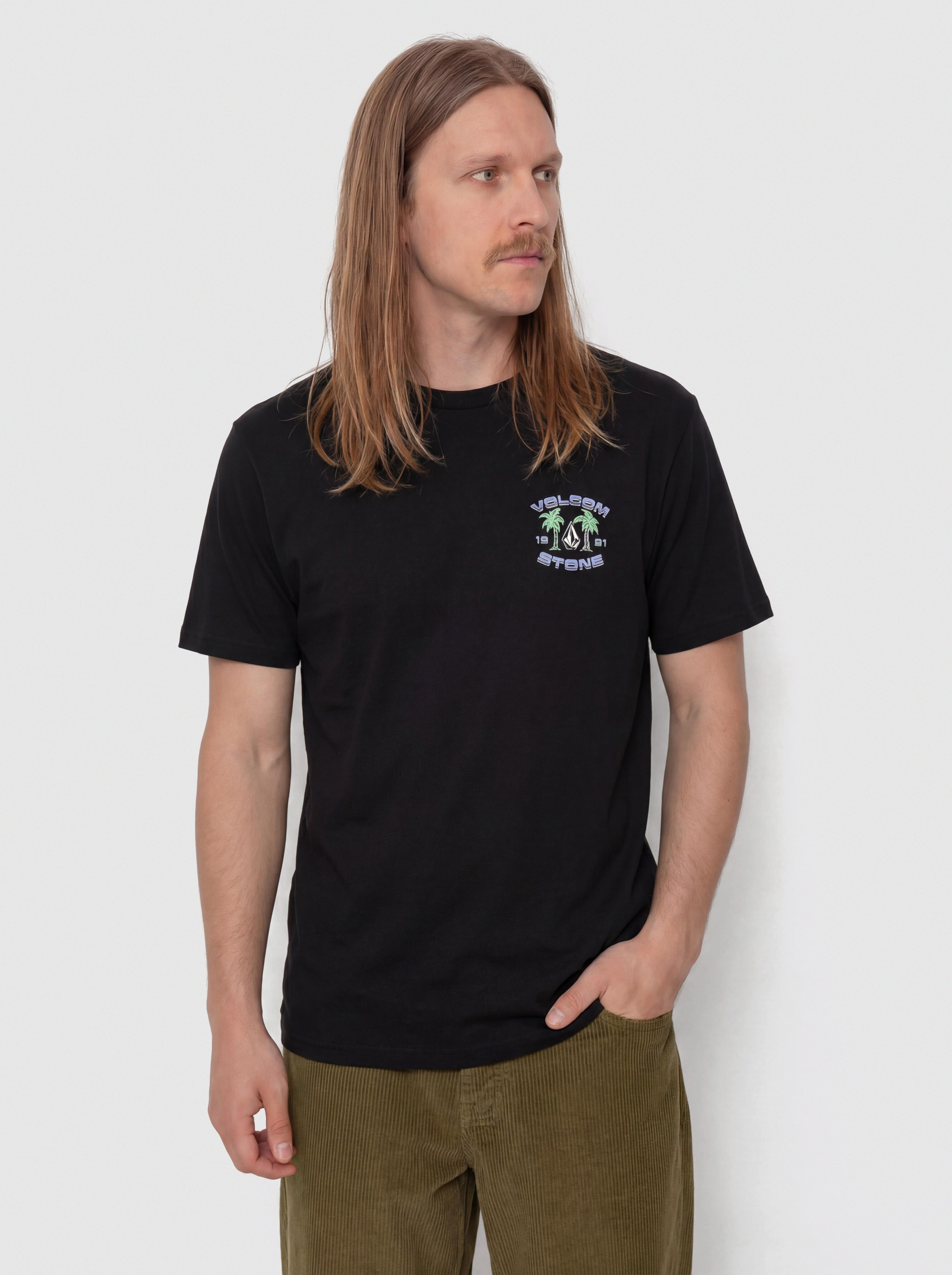 Футболка Volcom 91 Palm Bsc (black)