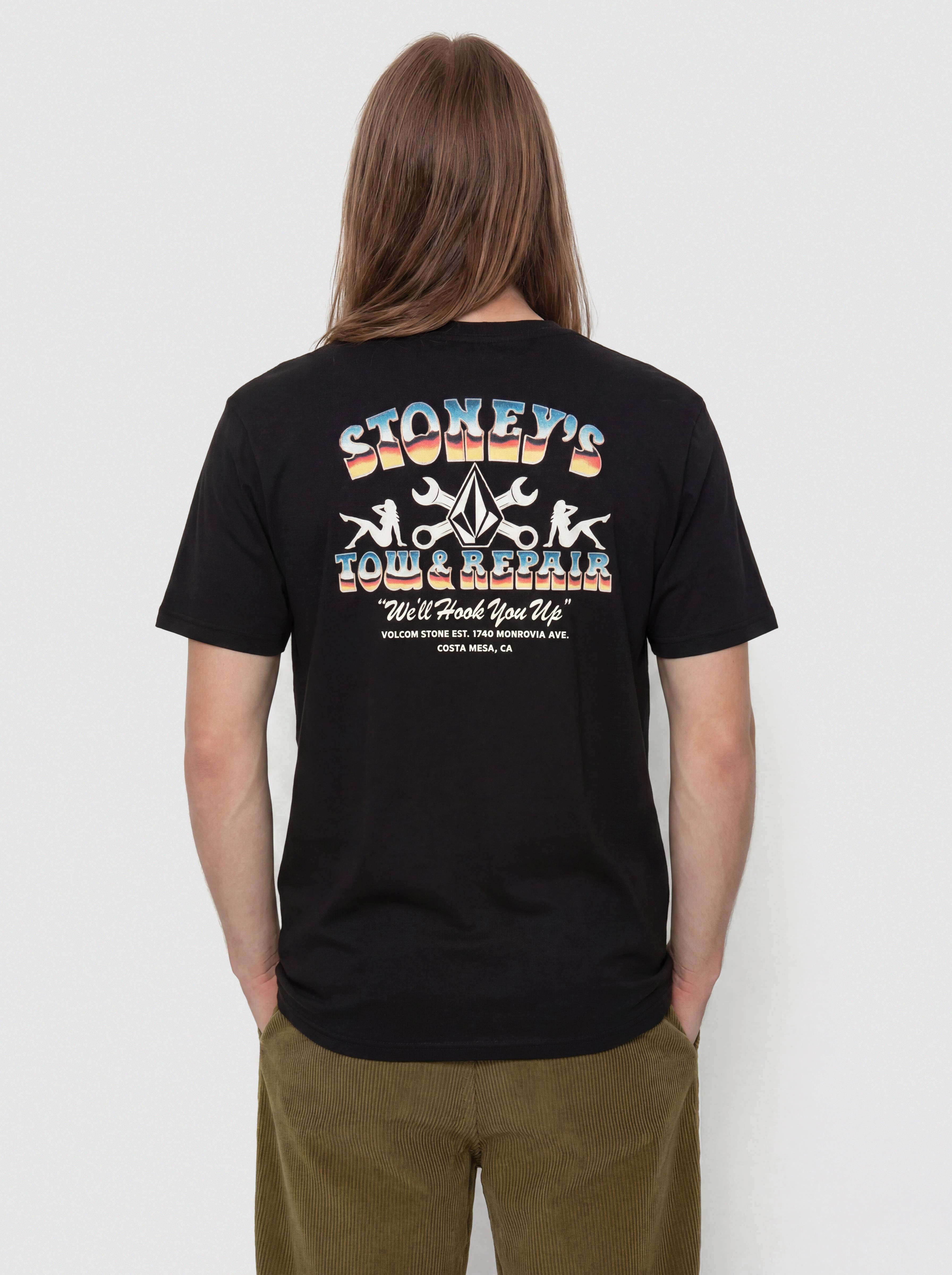Футболка Volcom Stoneys Bsc (black)