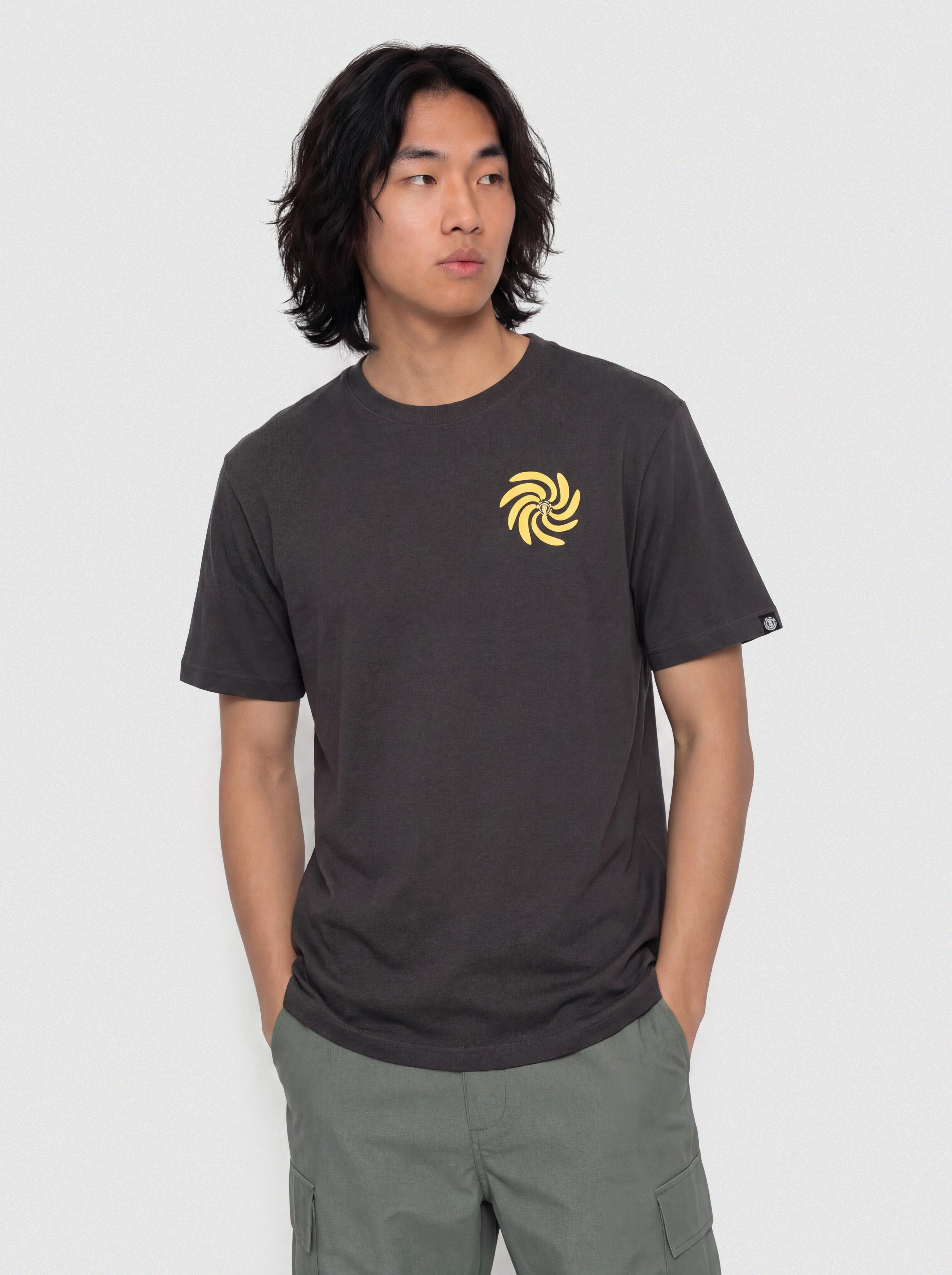 Футболка Element Smile (off black)