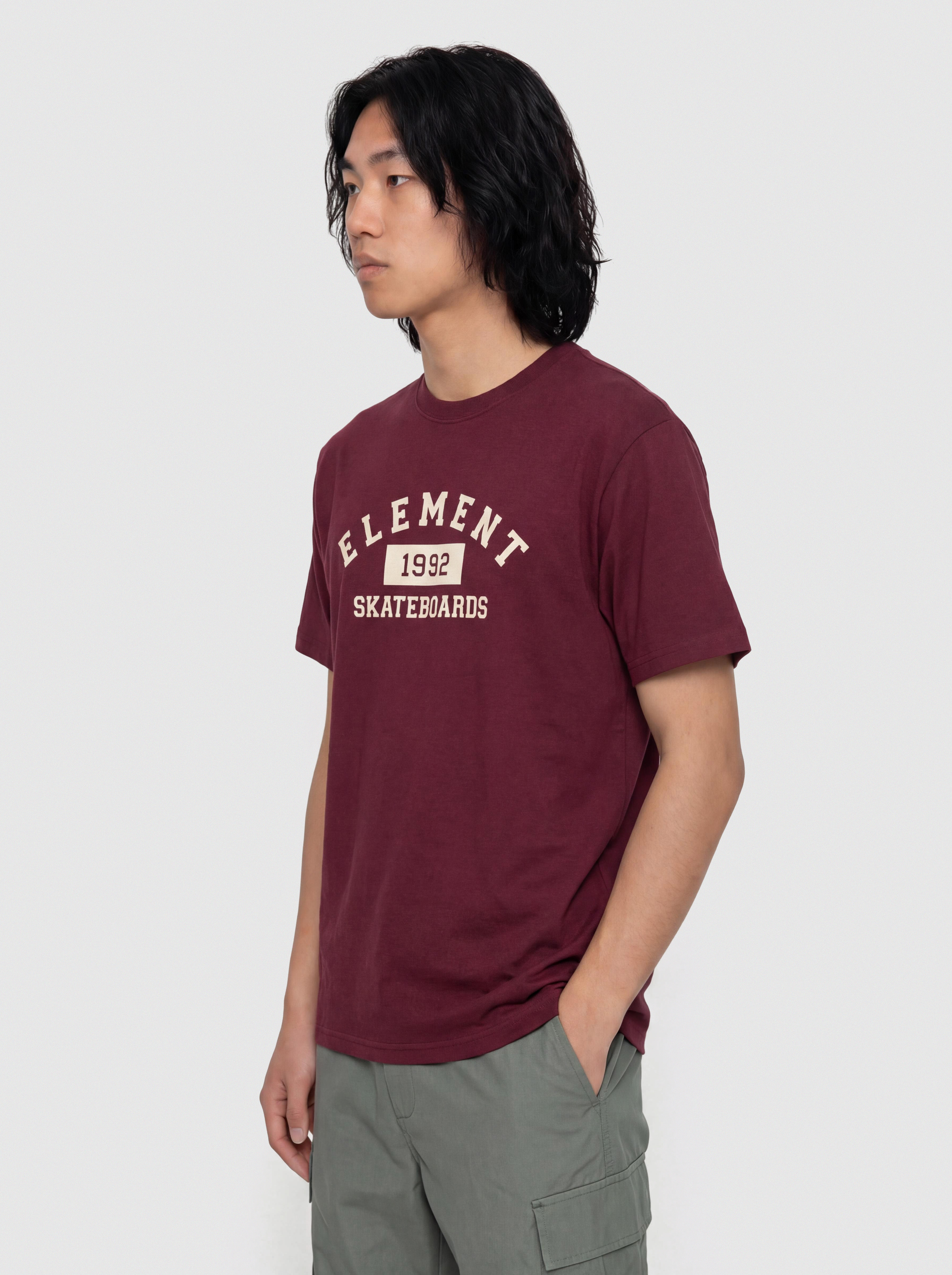Футболка Element Home Team (zinfandel)