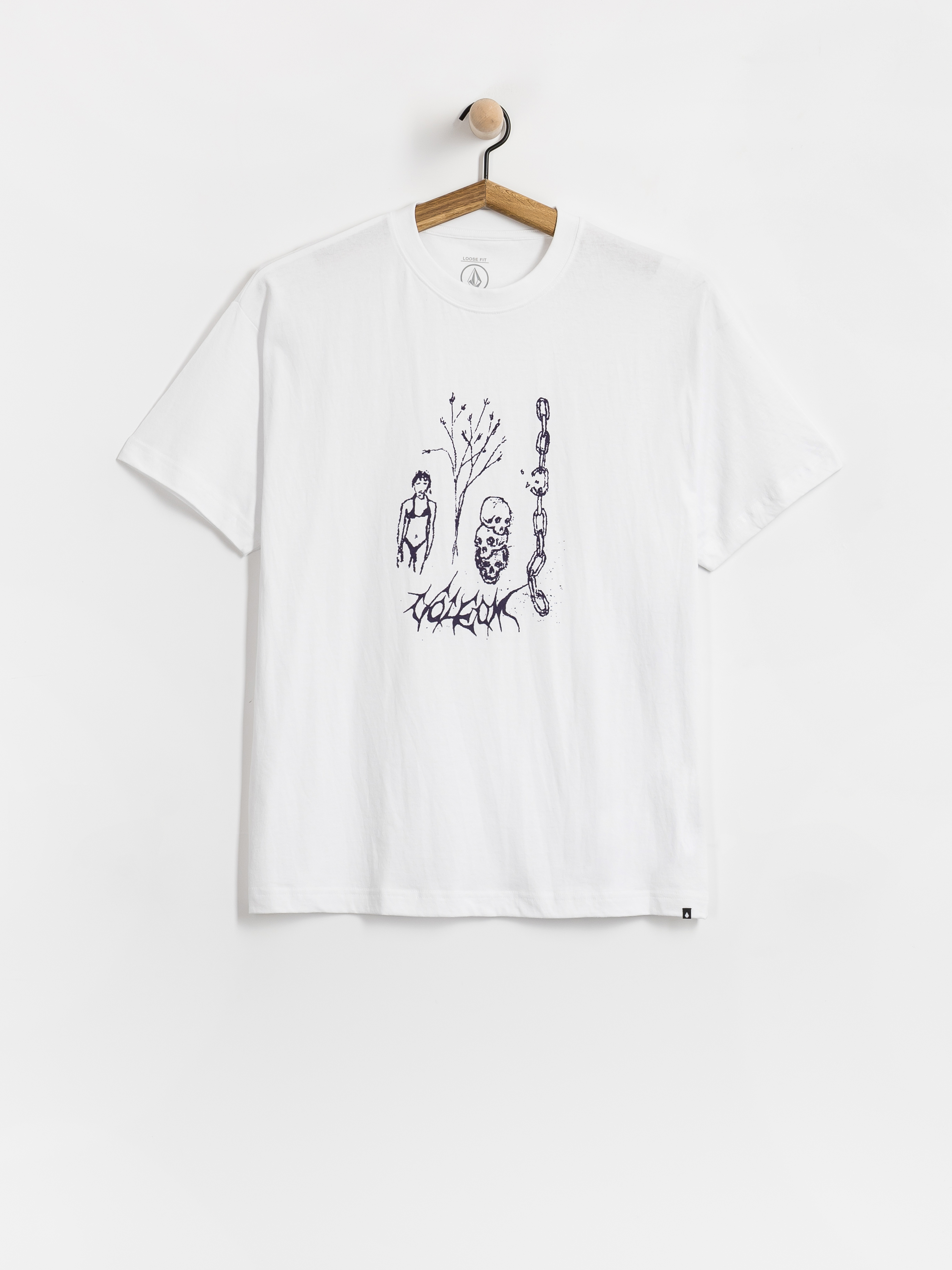 Футболка Volcom Poetic Dess Lse (white)
