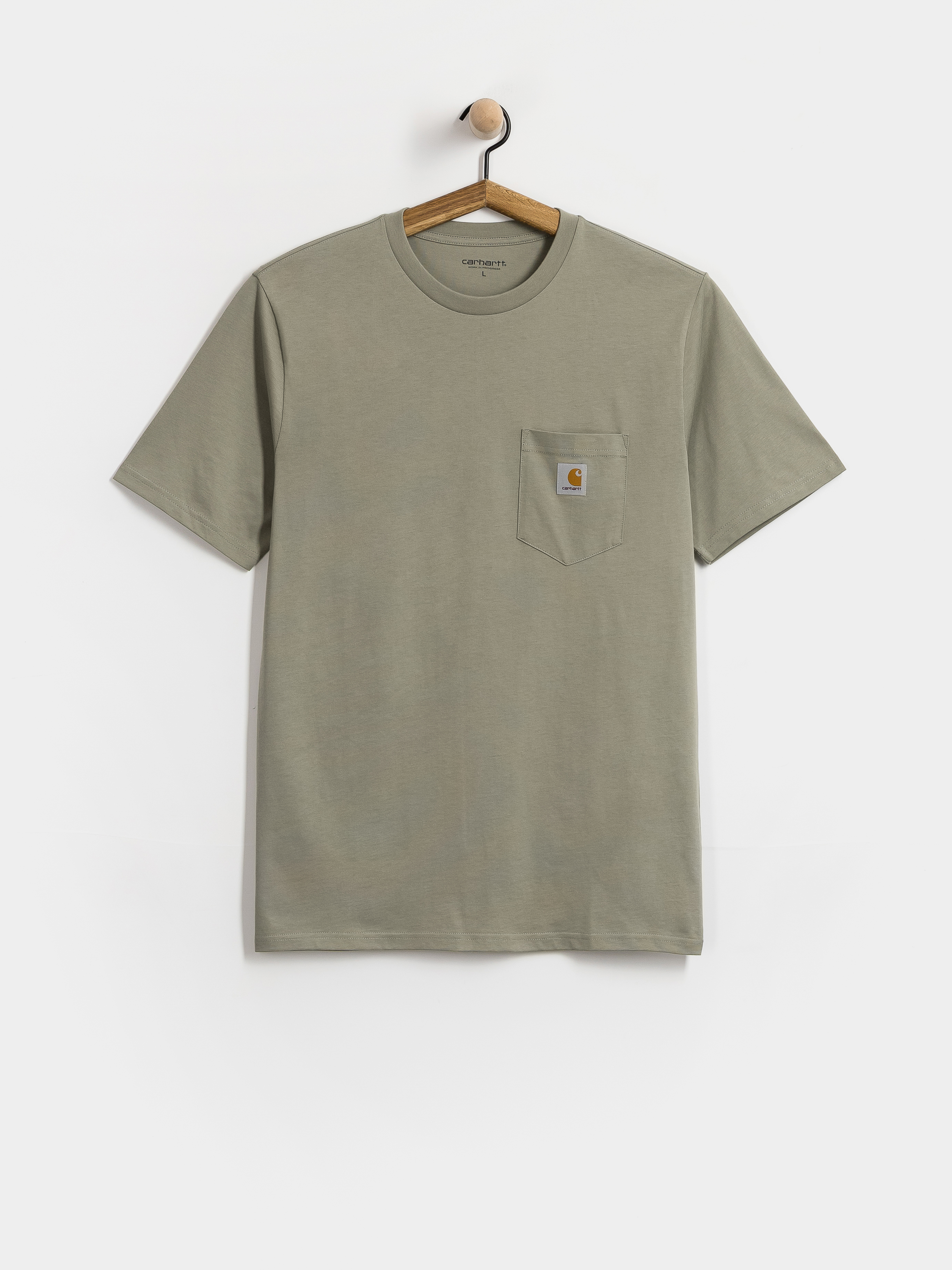 Футболка Carhartt WIP Pocket (shady green)