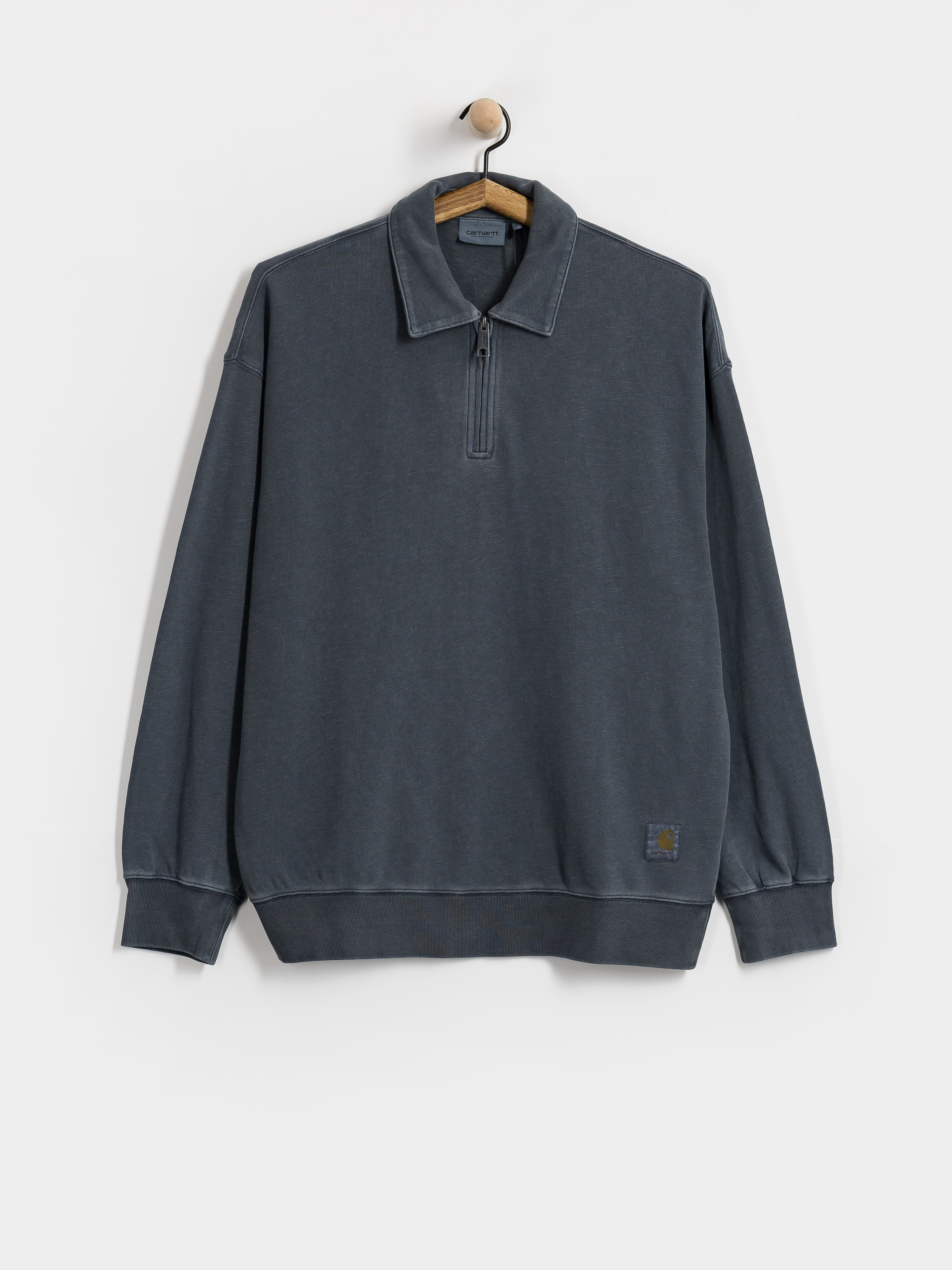 Світшот Carhartt WIP Harper Polo (carbon)