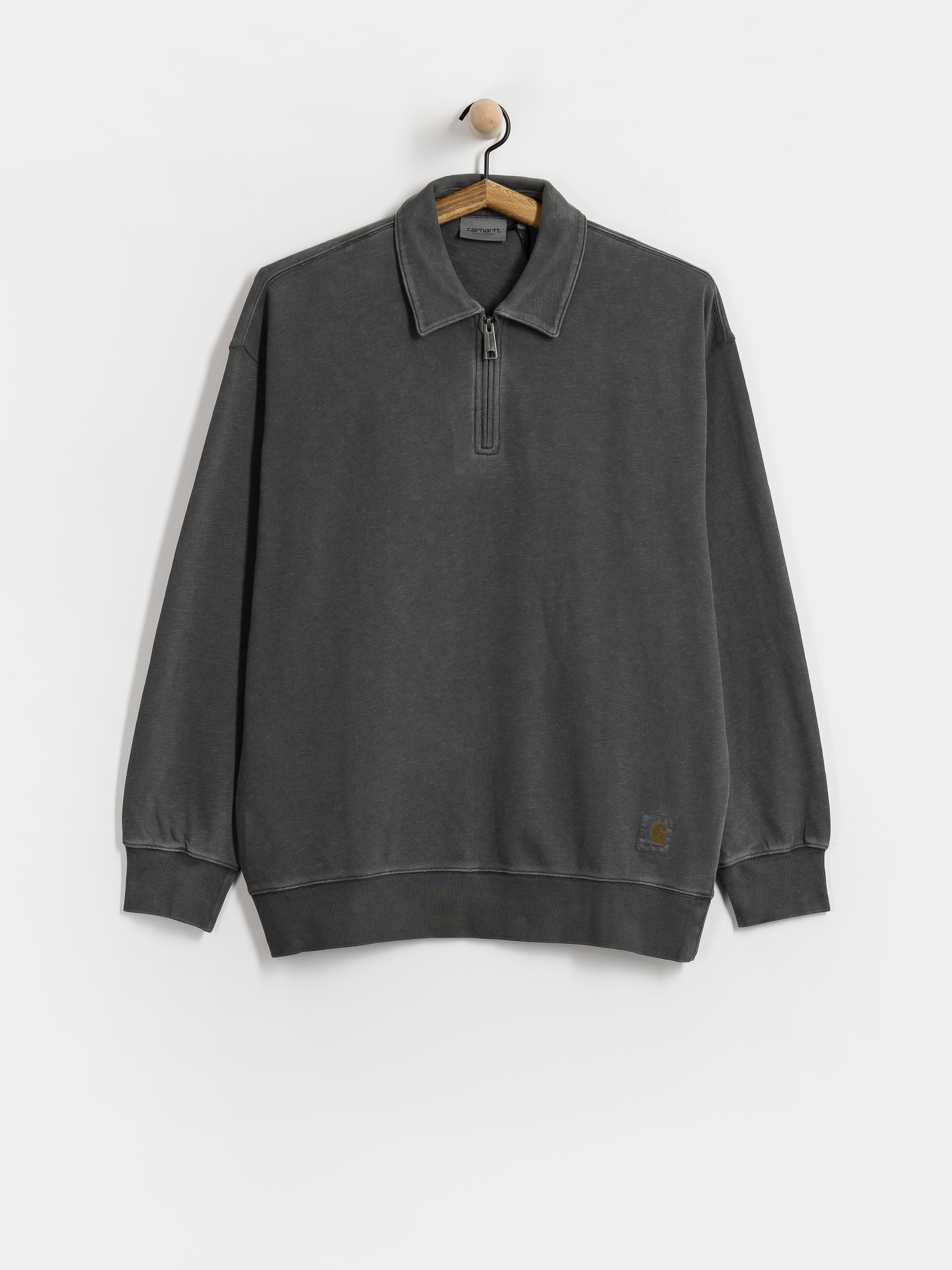 Світшот Carhartt WIP Harper Polo (black)