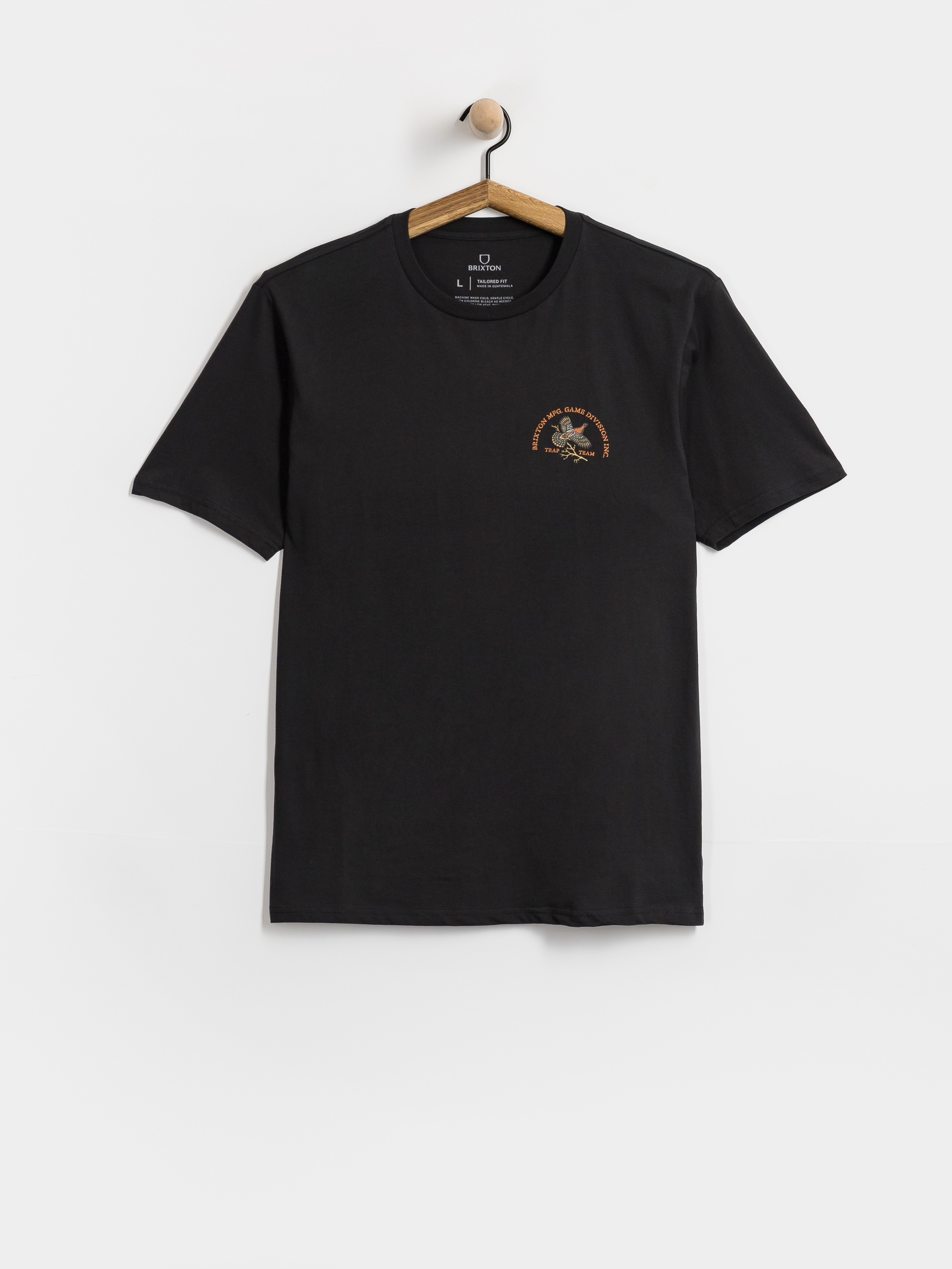 Футболка Brixton Game S/S Tlrt (black)