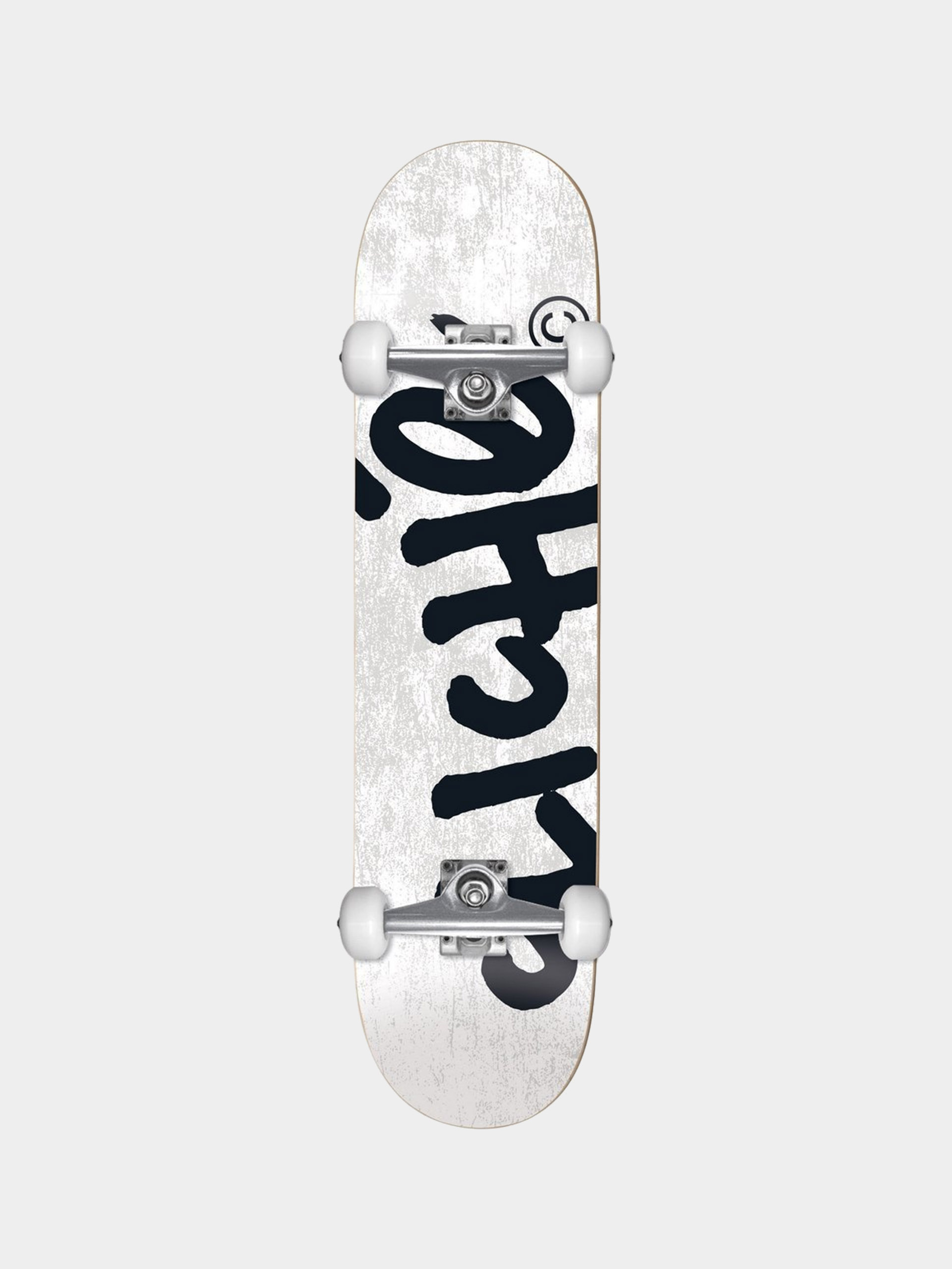 Скейтборд Cliche Handwritten (white/black)