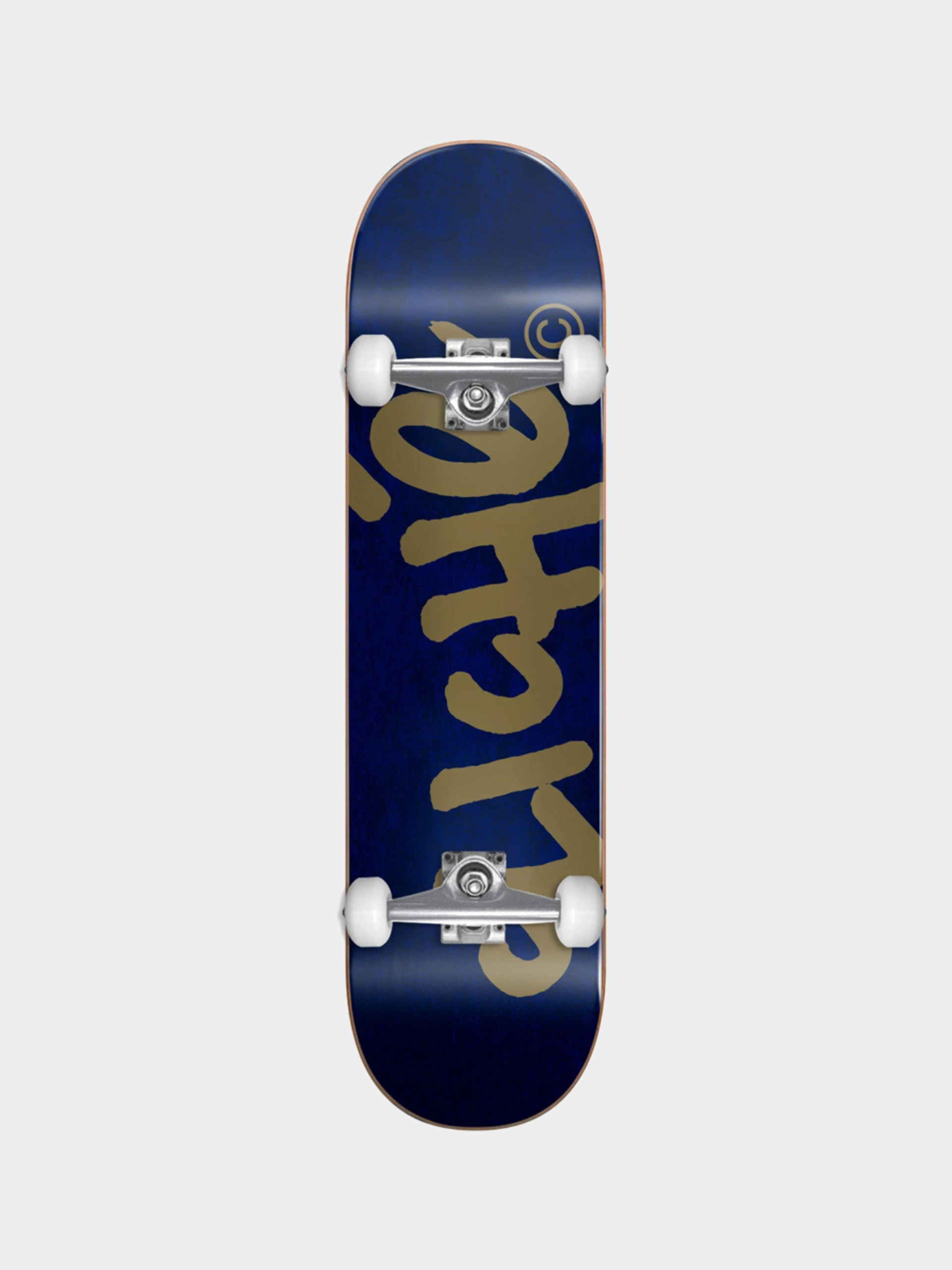 Скейтборд Cliche Handwritten (navy/gold)