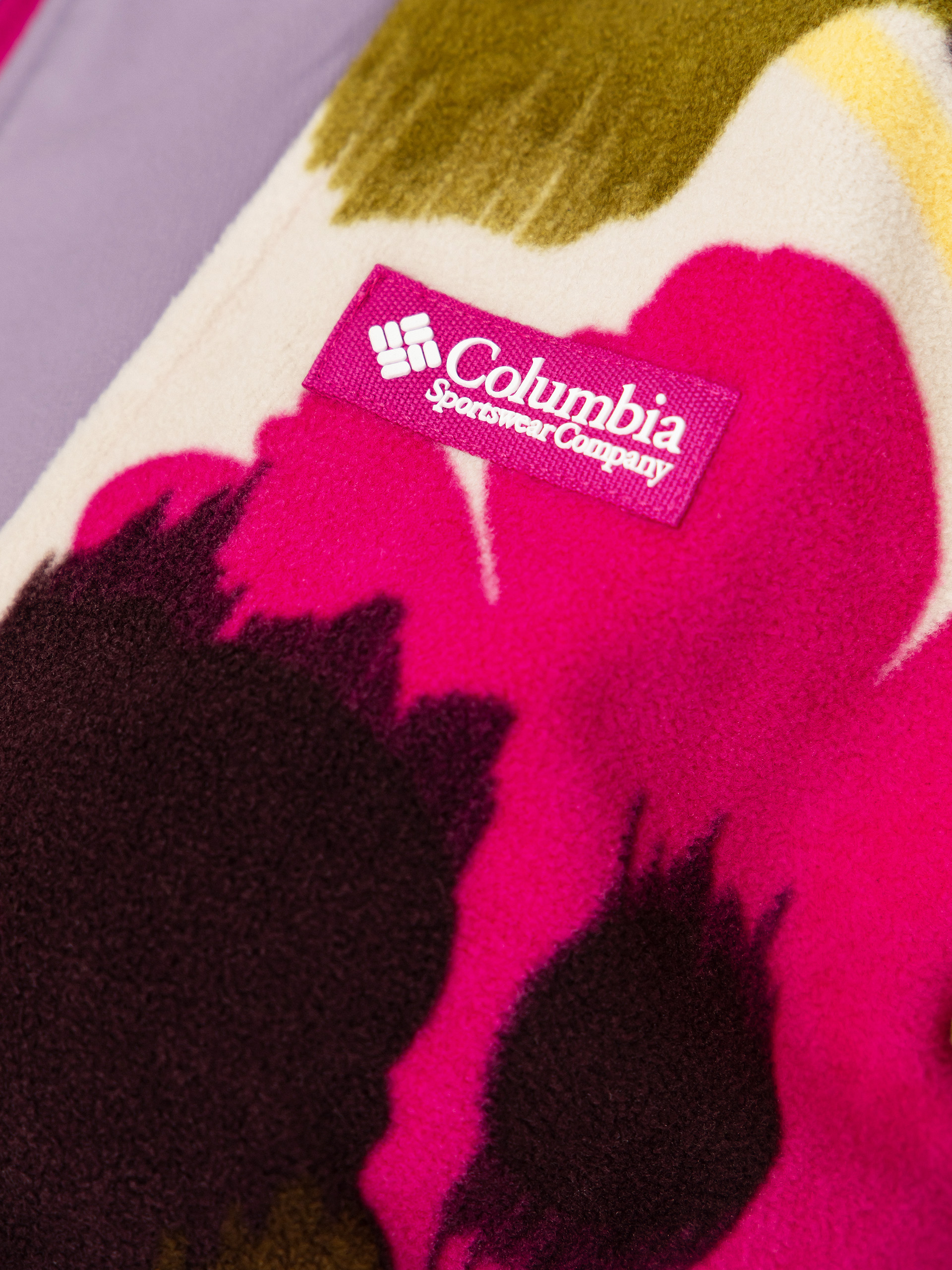 Жіночий Флісовий светр Columbia Sequoia Grove Printed Half Zip (fuchsia/ikatbloom)