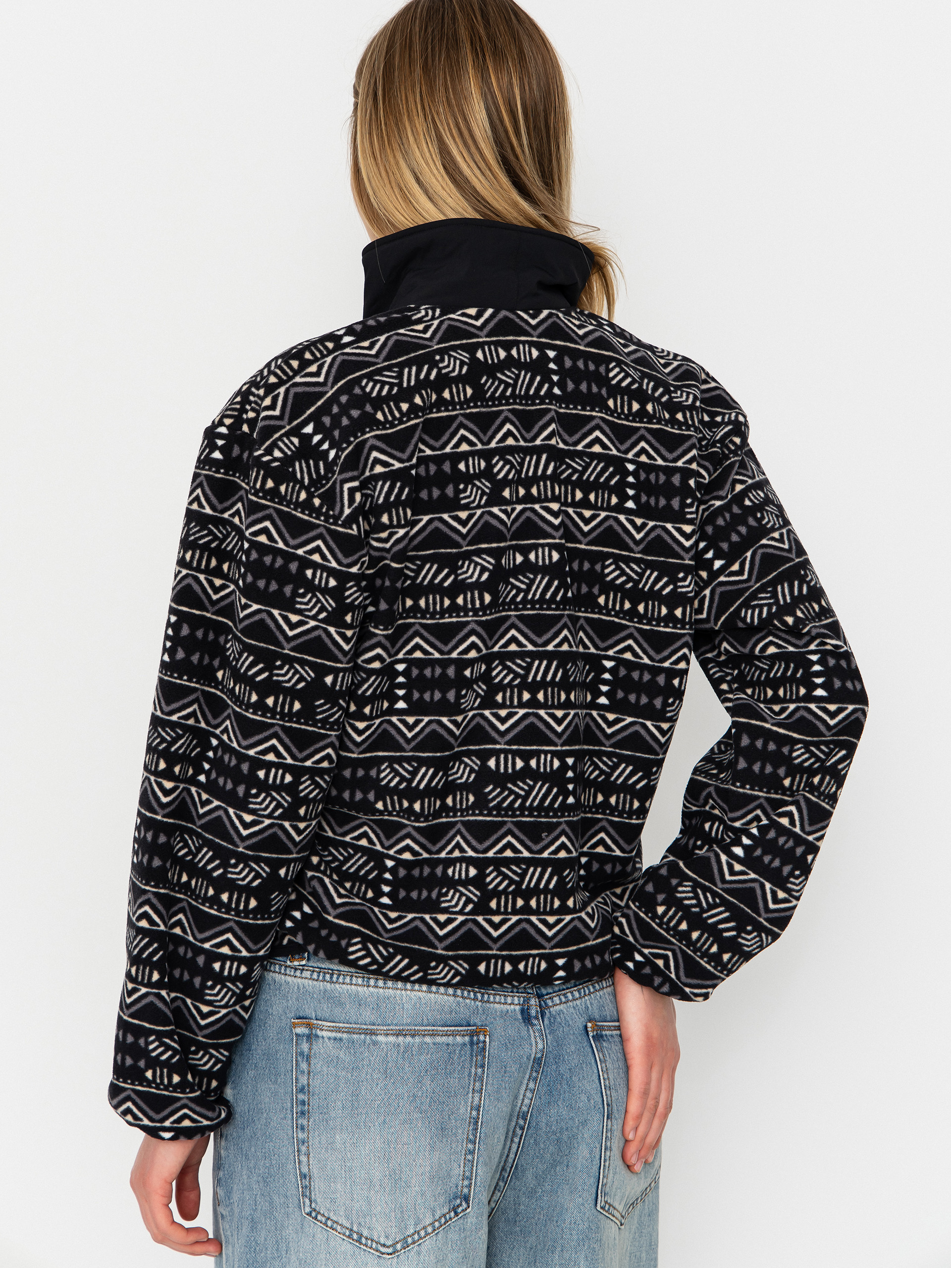 Жіночий Флісовий светр Columbia Sequoia Grove Printed Half Zip (black/horizons)