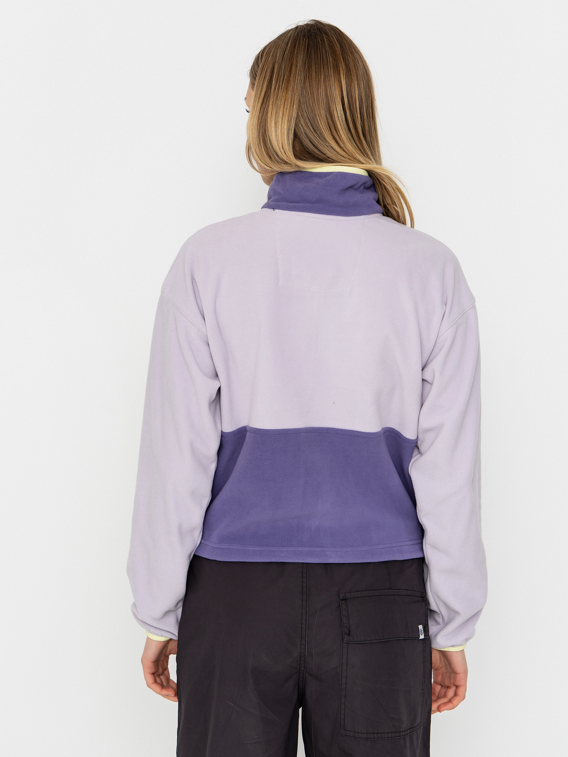 Жіночий Флісовий светр Columbia Backbowl II Full Zip (lavender pearl/stormwatch/citron haze)