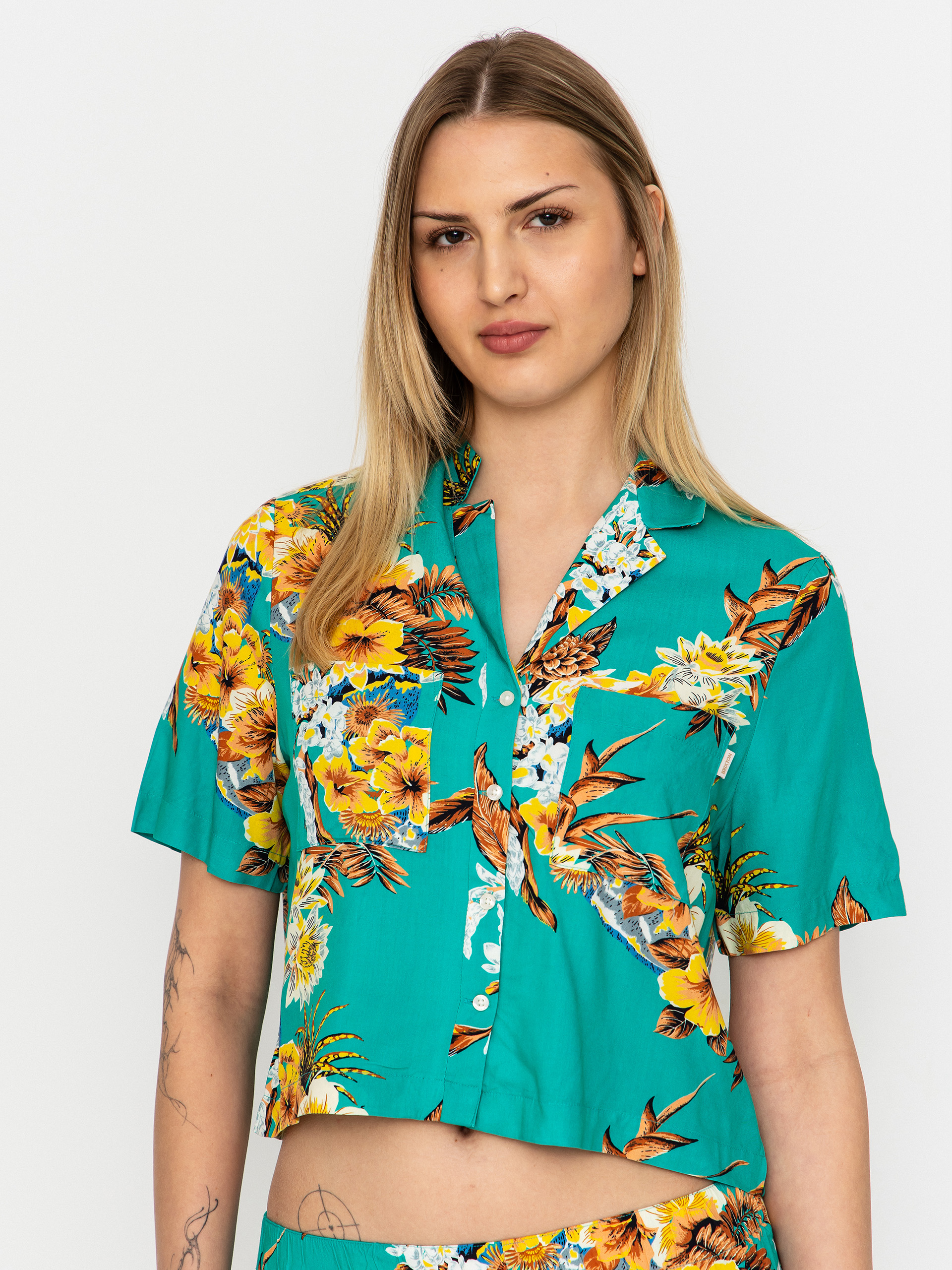 Сорочка Brixton Campos Button Down Wmn