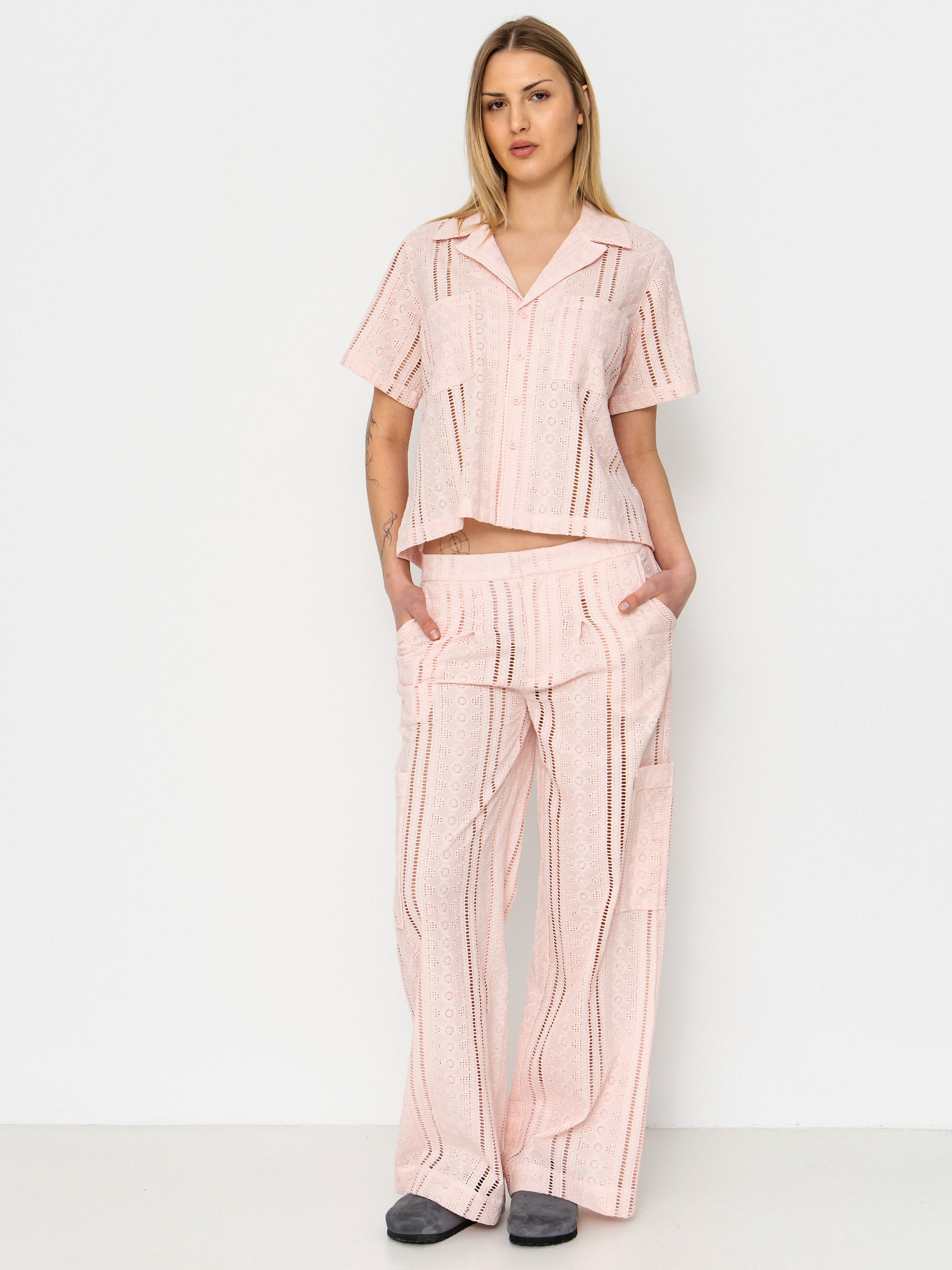 Сорочка Brixton Paradise Lounge Wmn (chalk pink)