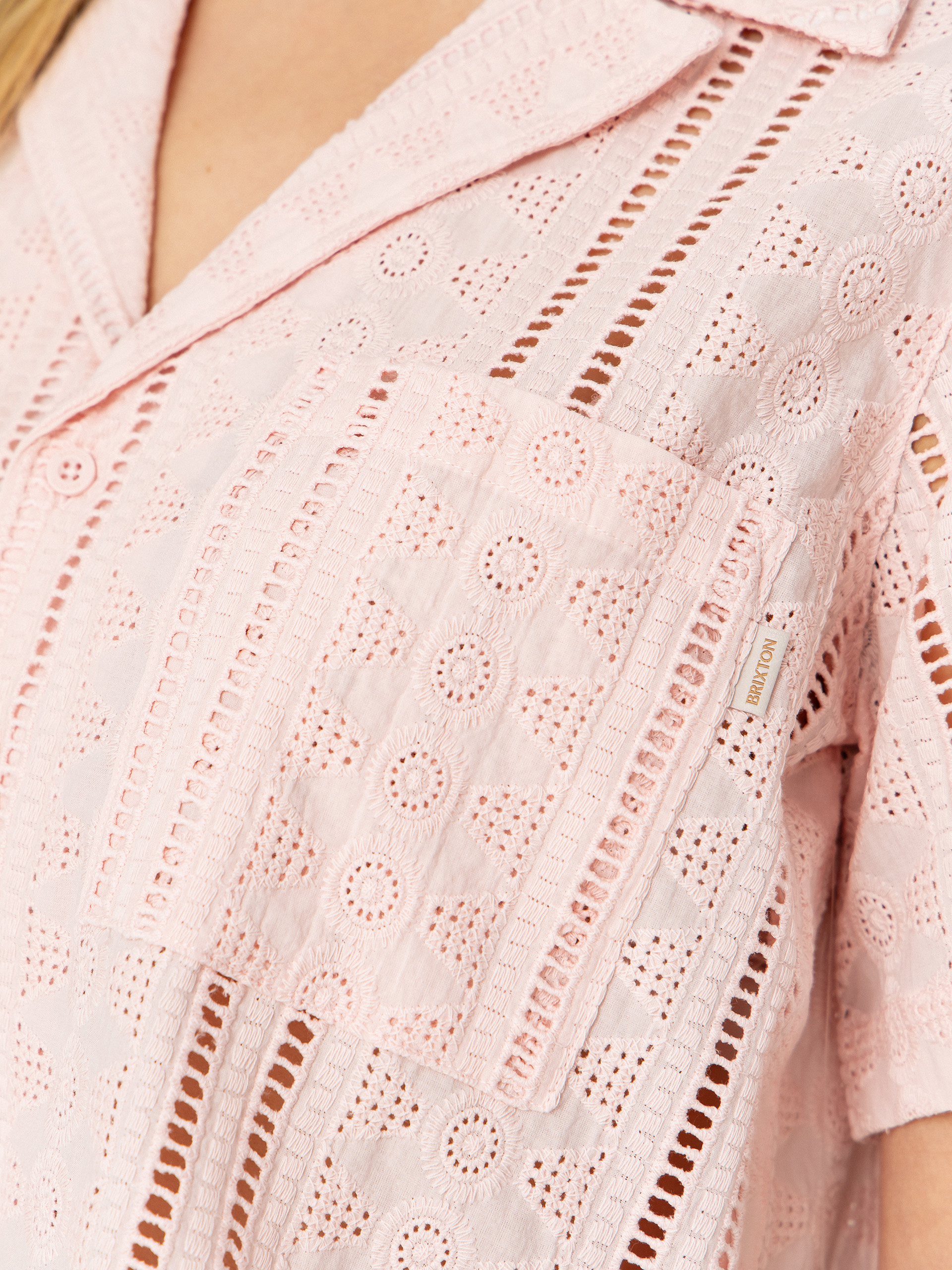 Сорочка Brixton Paradise Lounge Wmn (chalk pink)