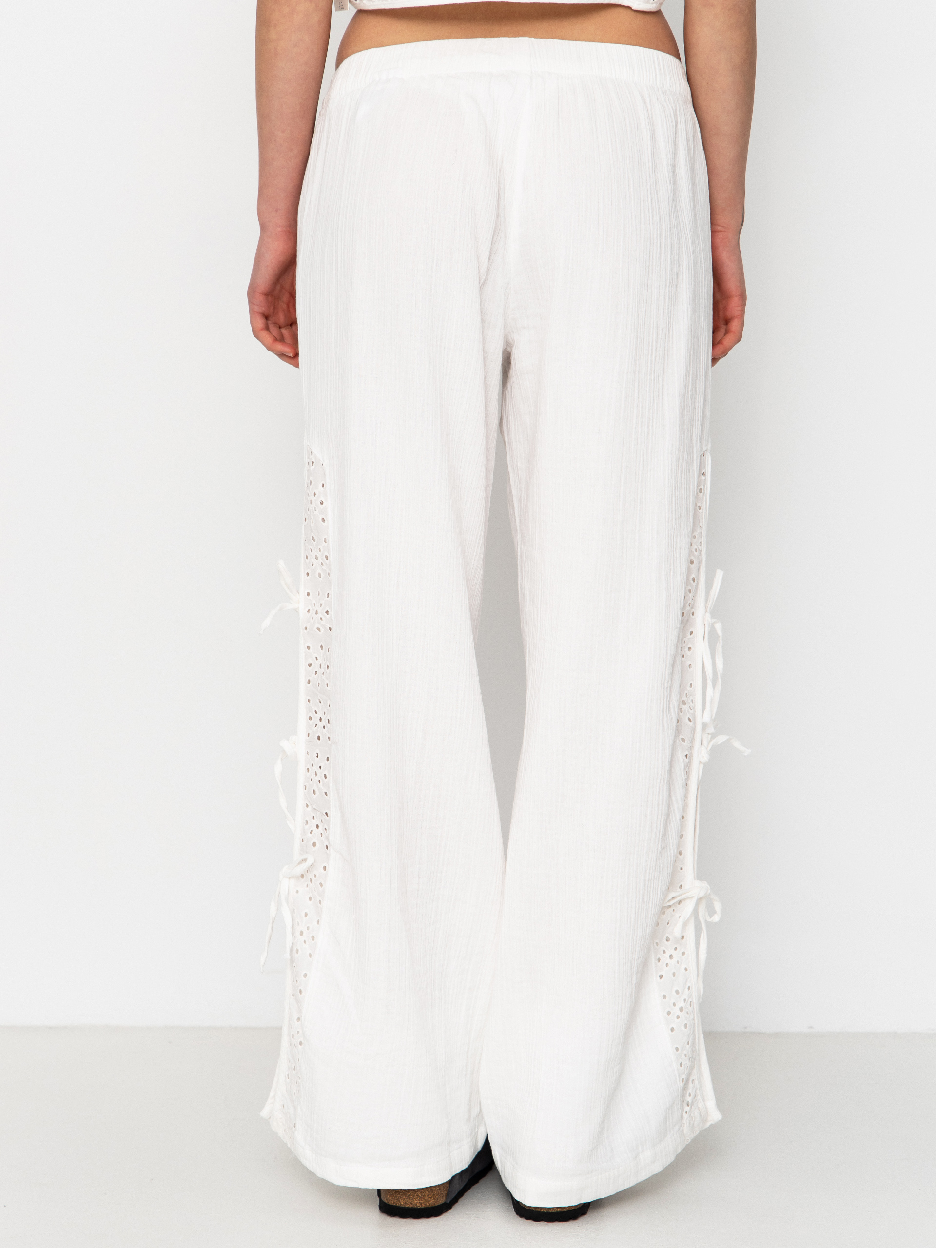Штани Brixton Seaside Eyelet Wide Leg Wmn (off white eyelet)