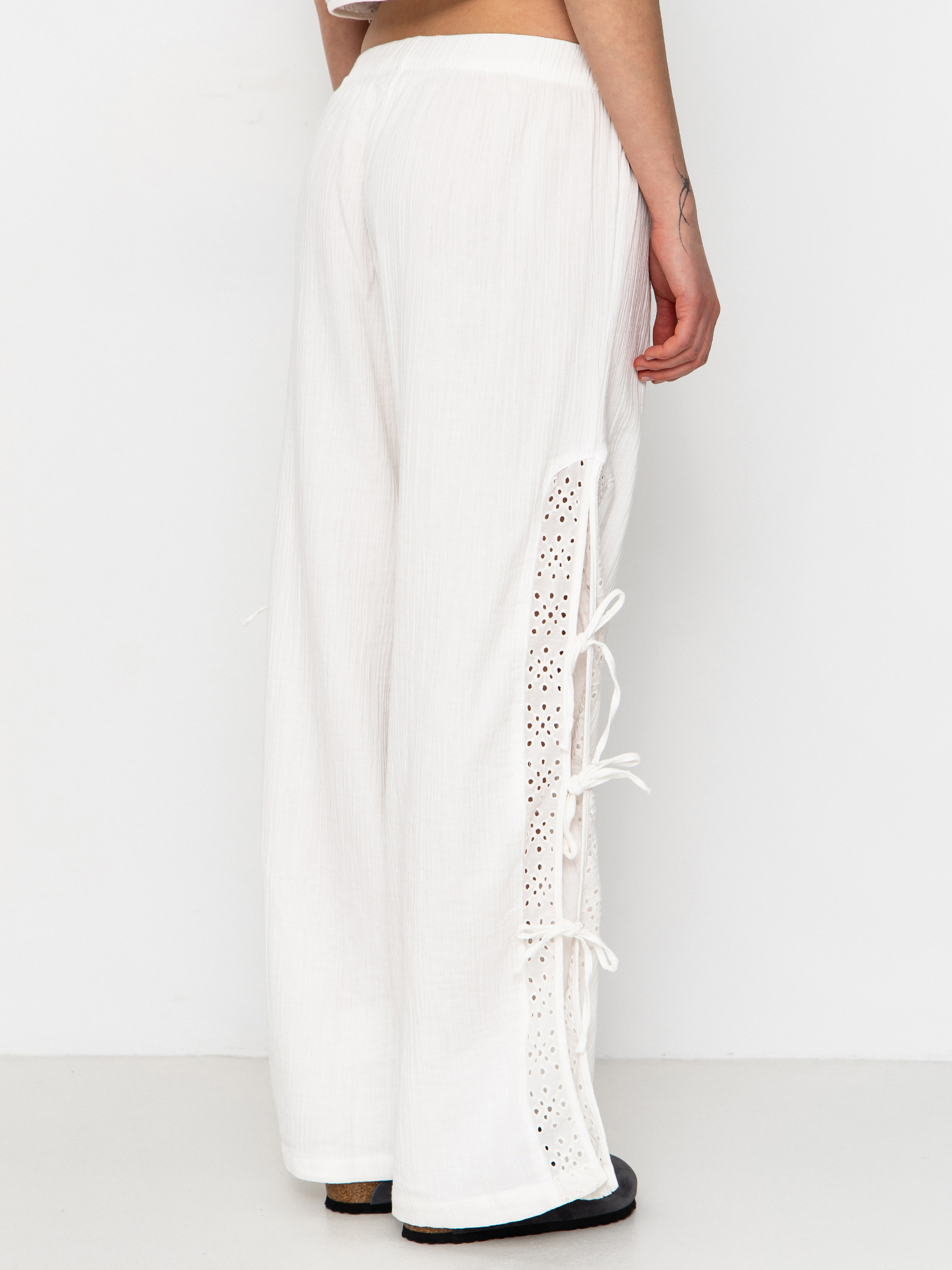 Штани Brixton Seaside Eyelet Wide Leg Wmn (off white eyelet)