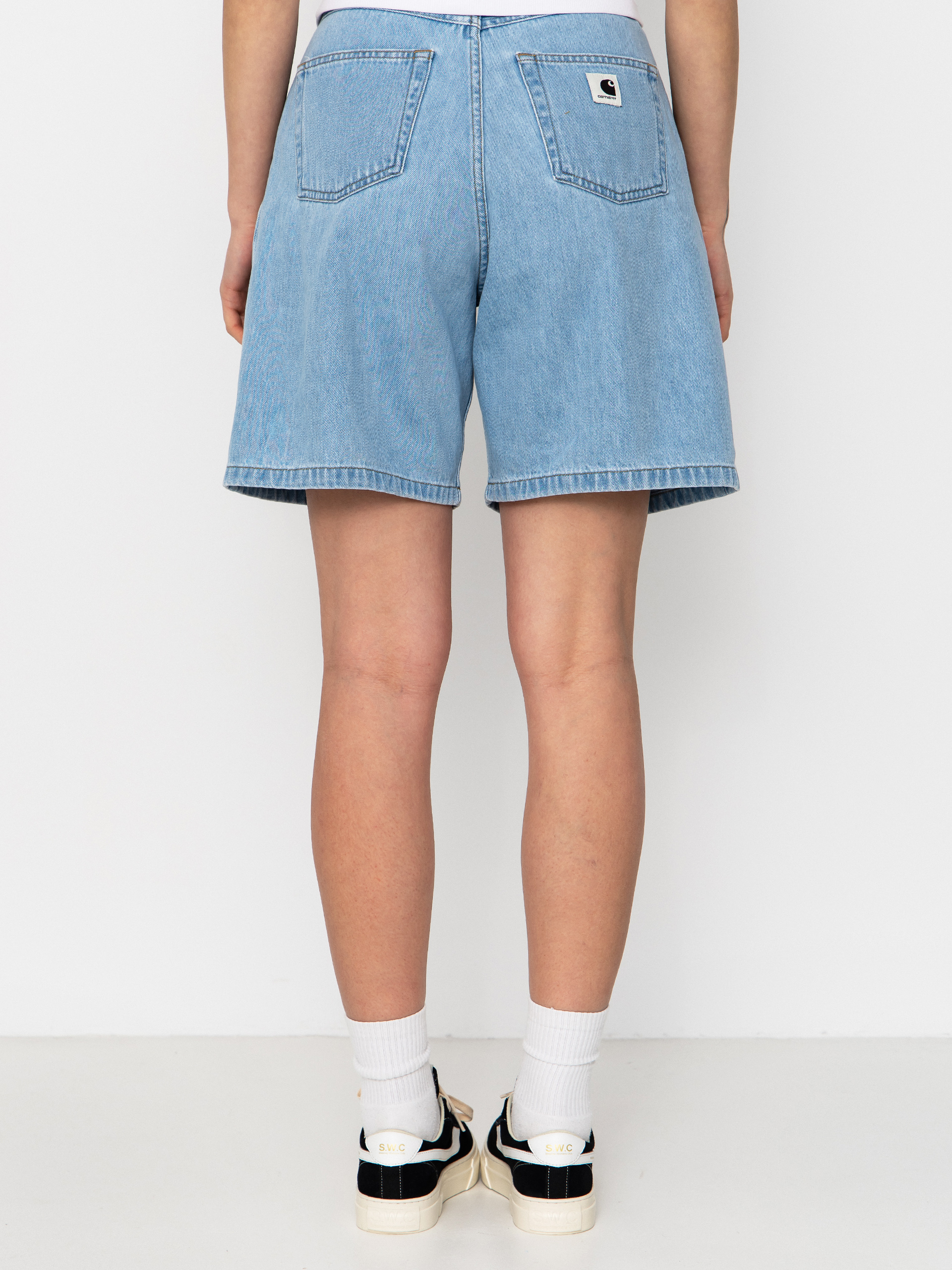 Шорти Carhartt WIP Alta Wmn (blue stone bleached)