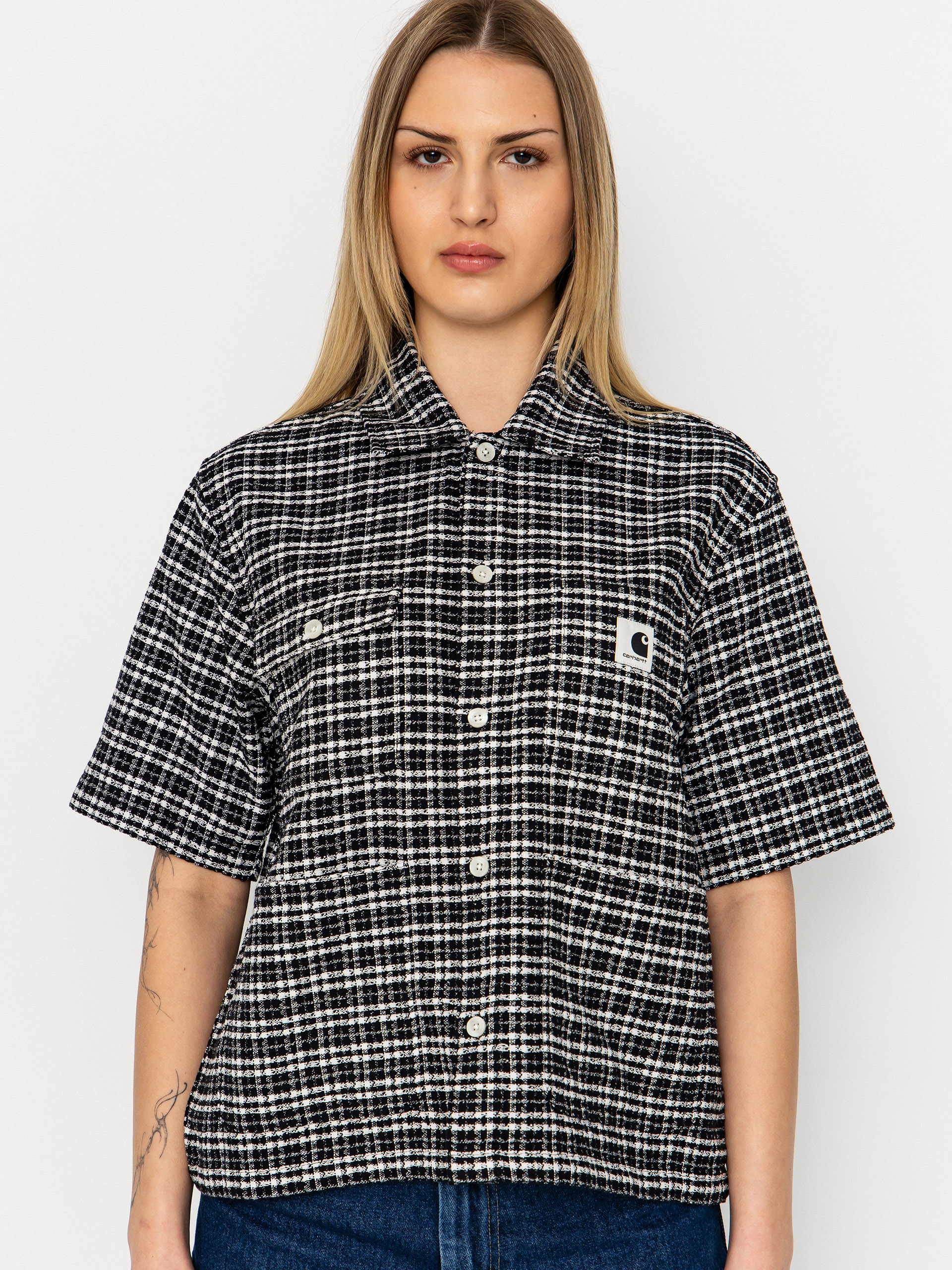 Сорочка Carhartt WIP Michigan Wmn (kander check/black)