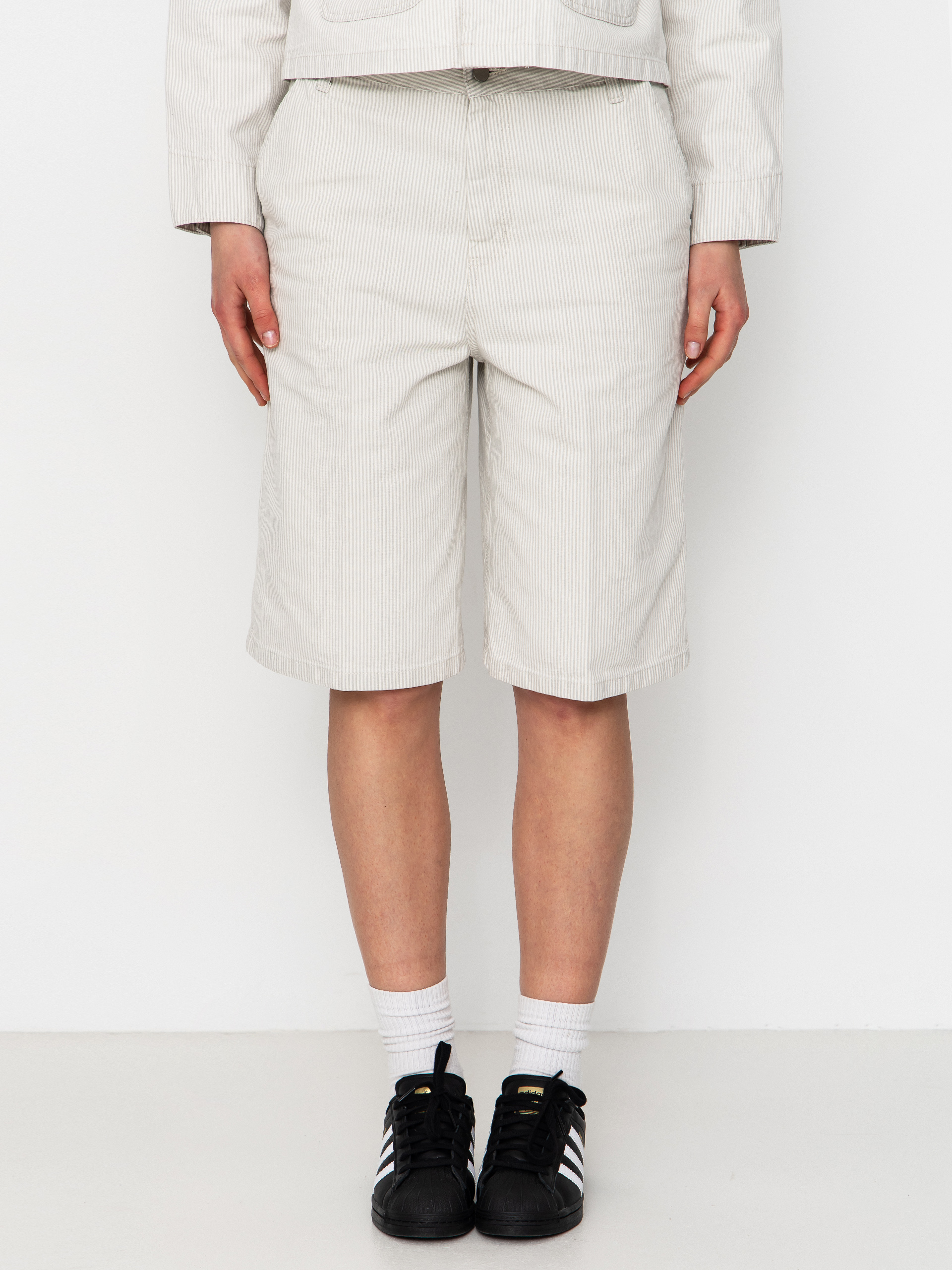 Шорти Carhartt WIP Mercer Single Knee Wmn (mercer stripe/graphite/wax)