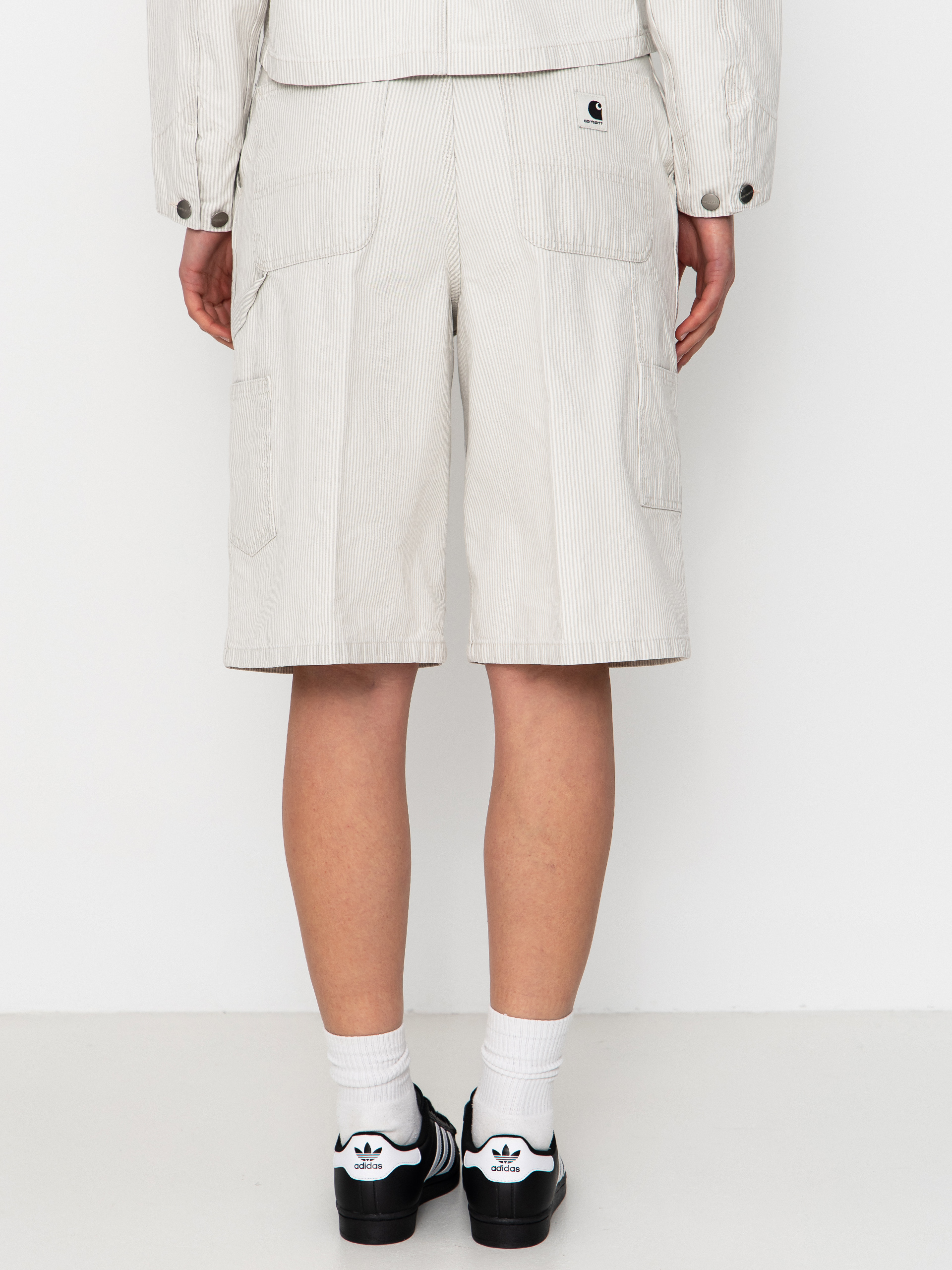 Шорти Carhartt WIP Mercer Single Knee Wmn (mercer stripe/graphite/wax)