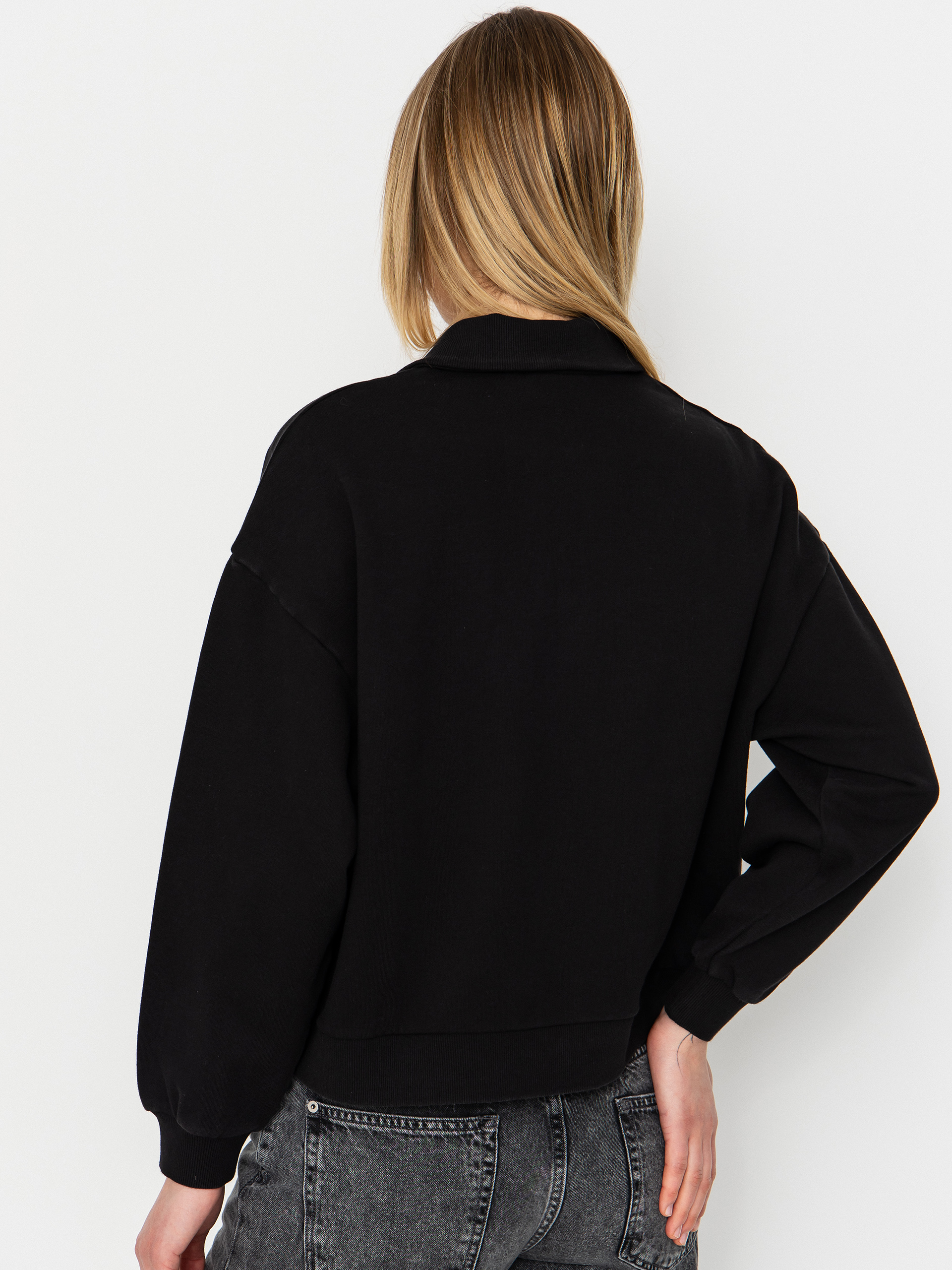 Світшот Carhartt WIP Brenta Polo Wmn (black/white)