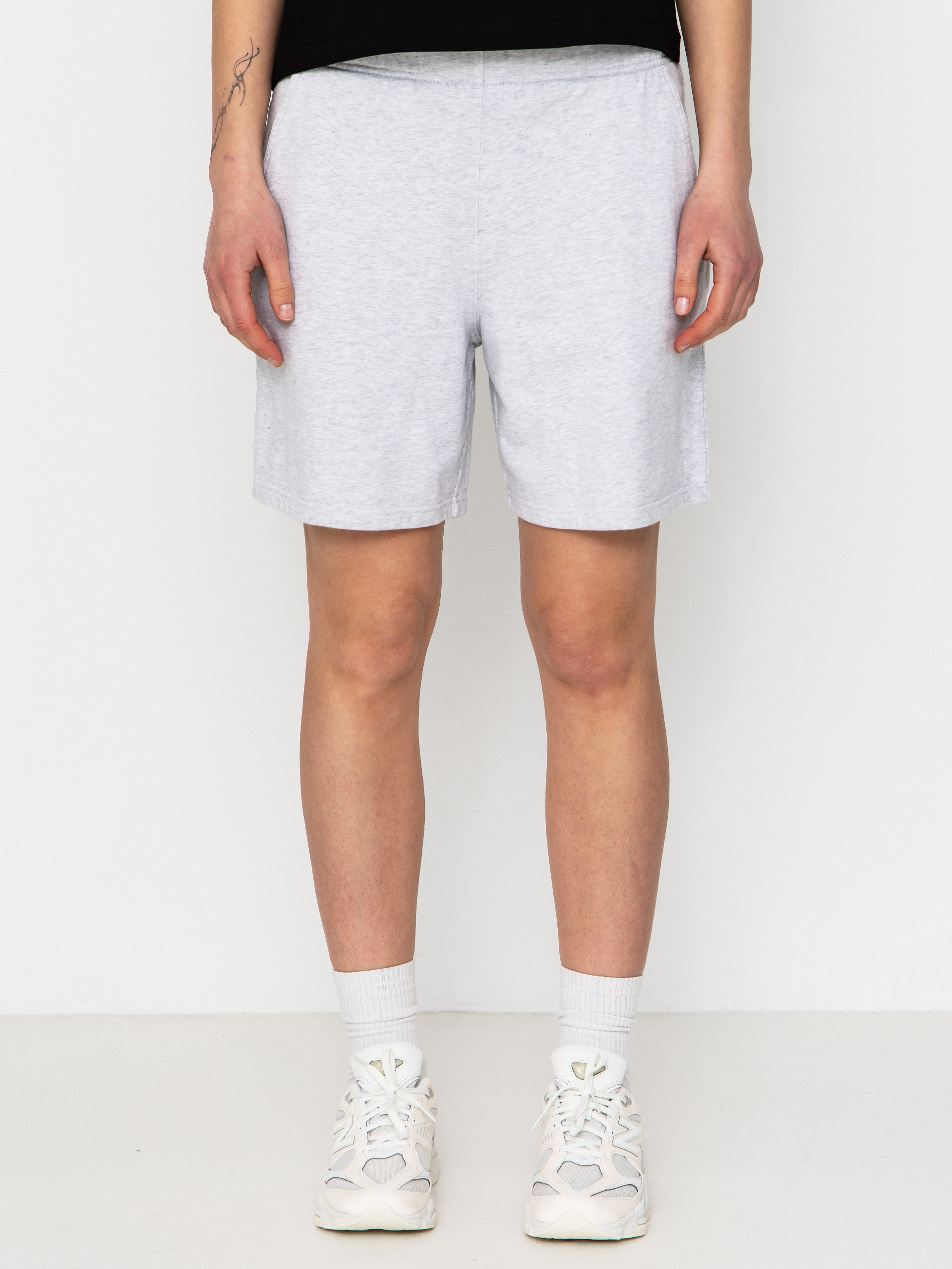 Шорти Carhartt WIP Brenta Wmn (ash heather/white)