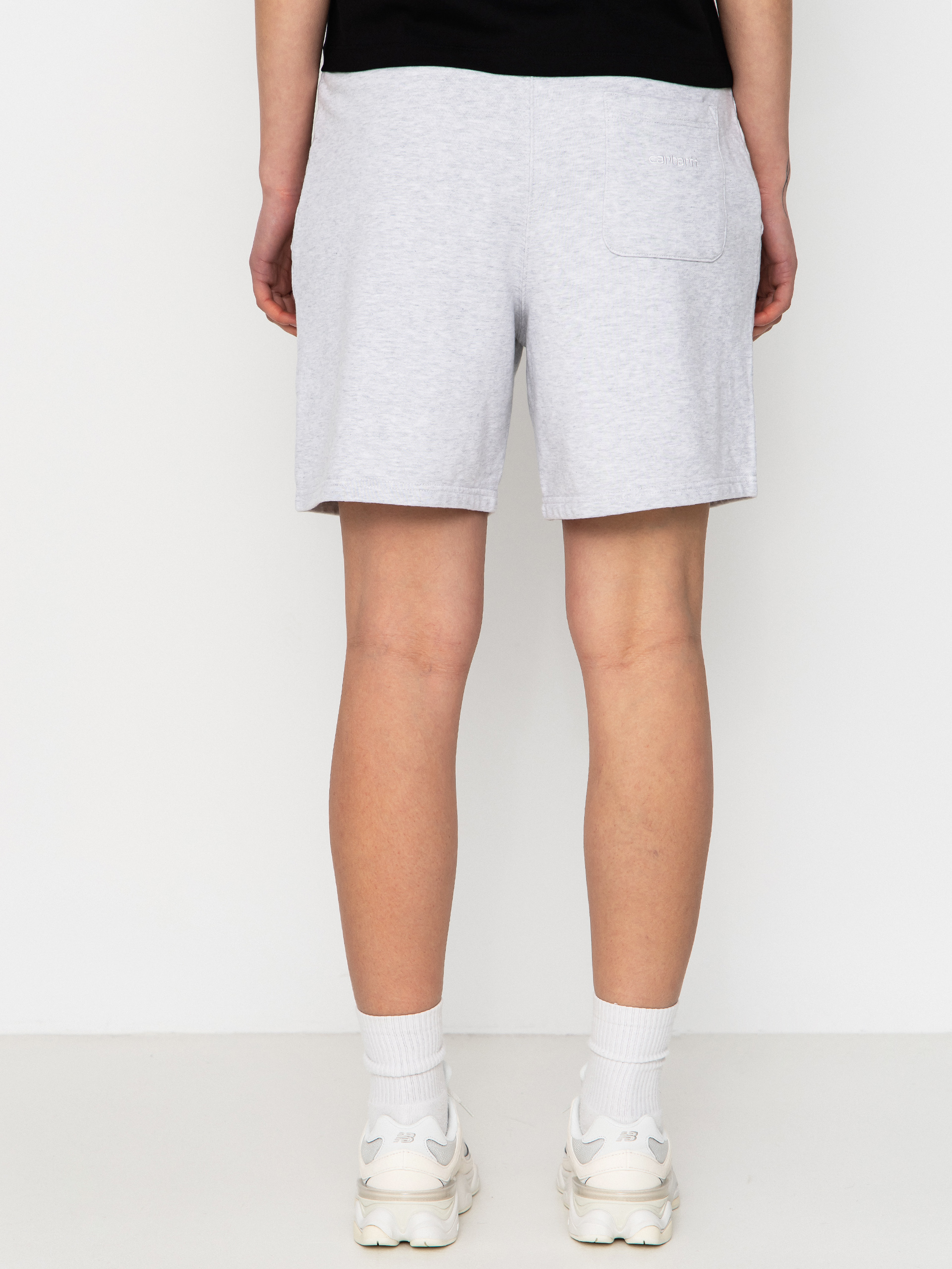 Шорти Carhartt WIP Brenta Wmn (ash heather/white)