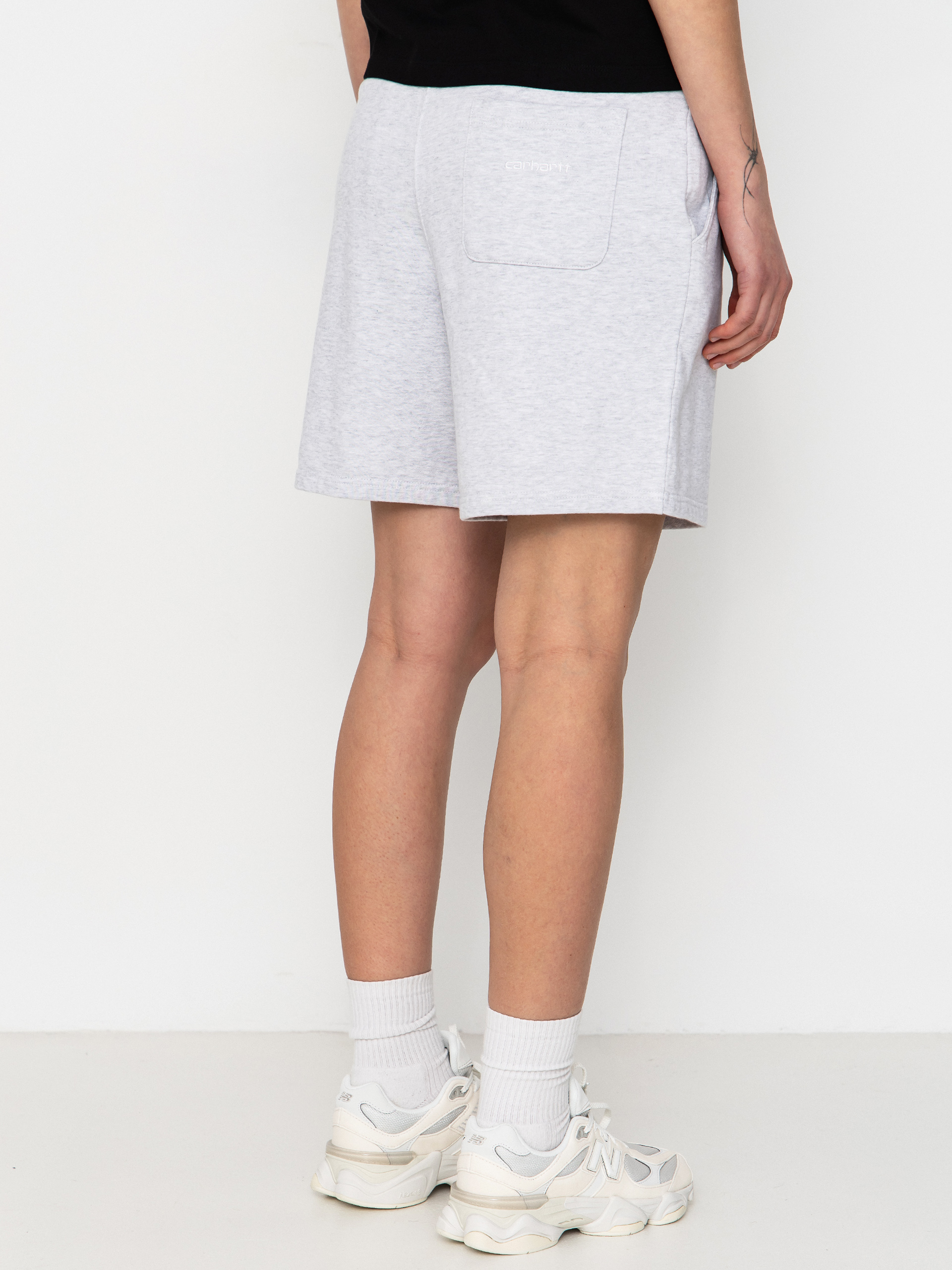 Шорти Carhartt WIP Brenta Wmn (ash heather/white)