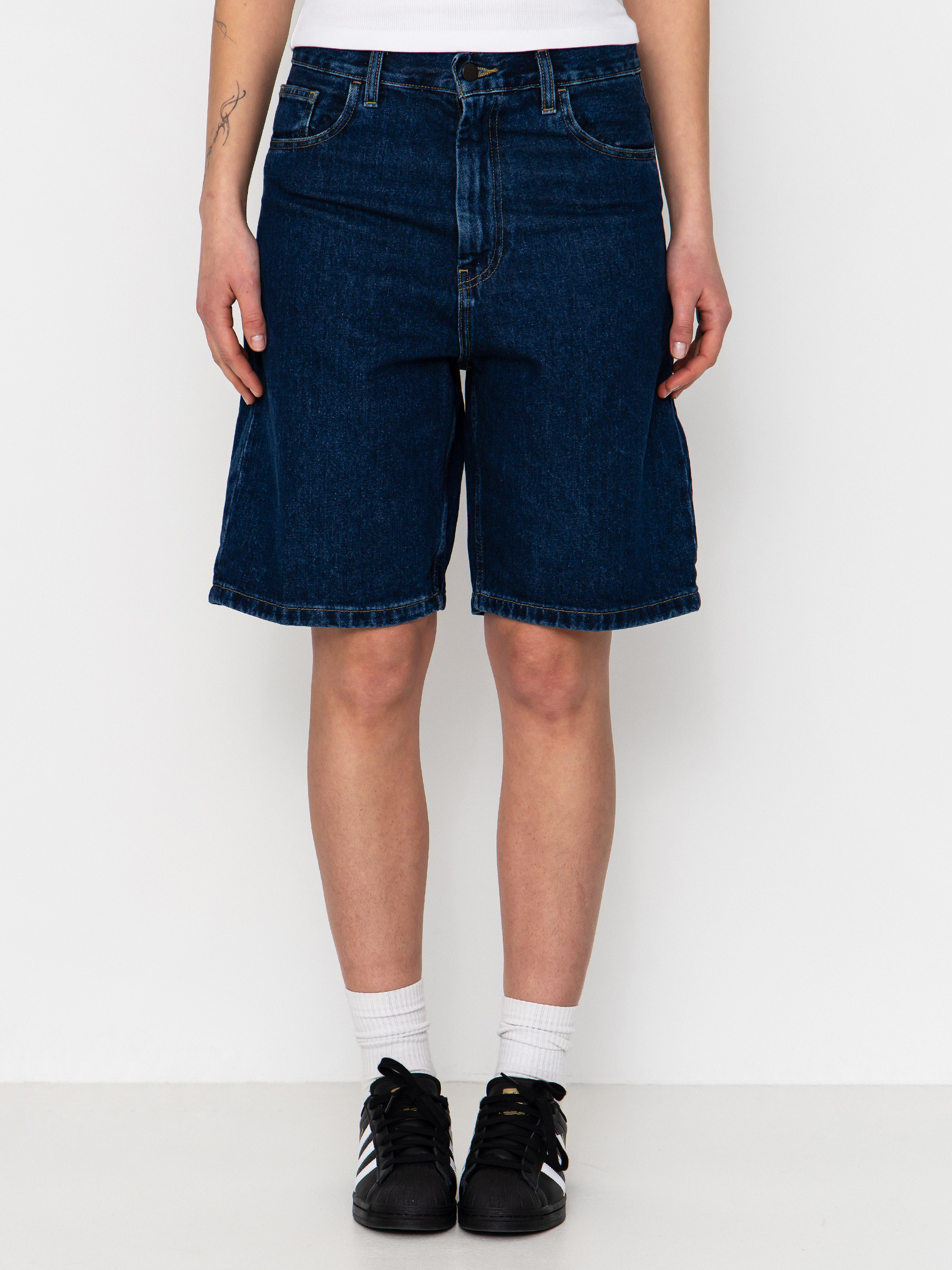 Шорти Carhartt WIP Brandon Wmn (blue stone washed)