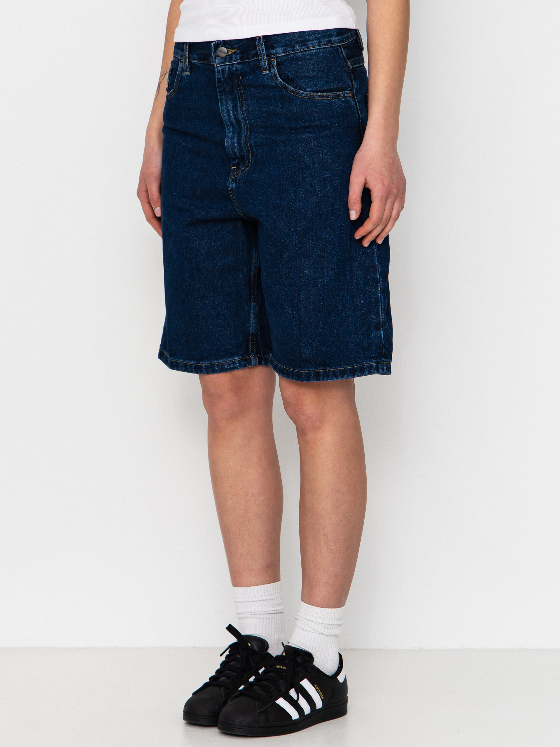 Шорти Carhartt WIP Brandon Wmn (blue stone washed)