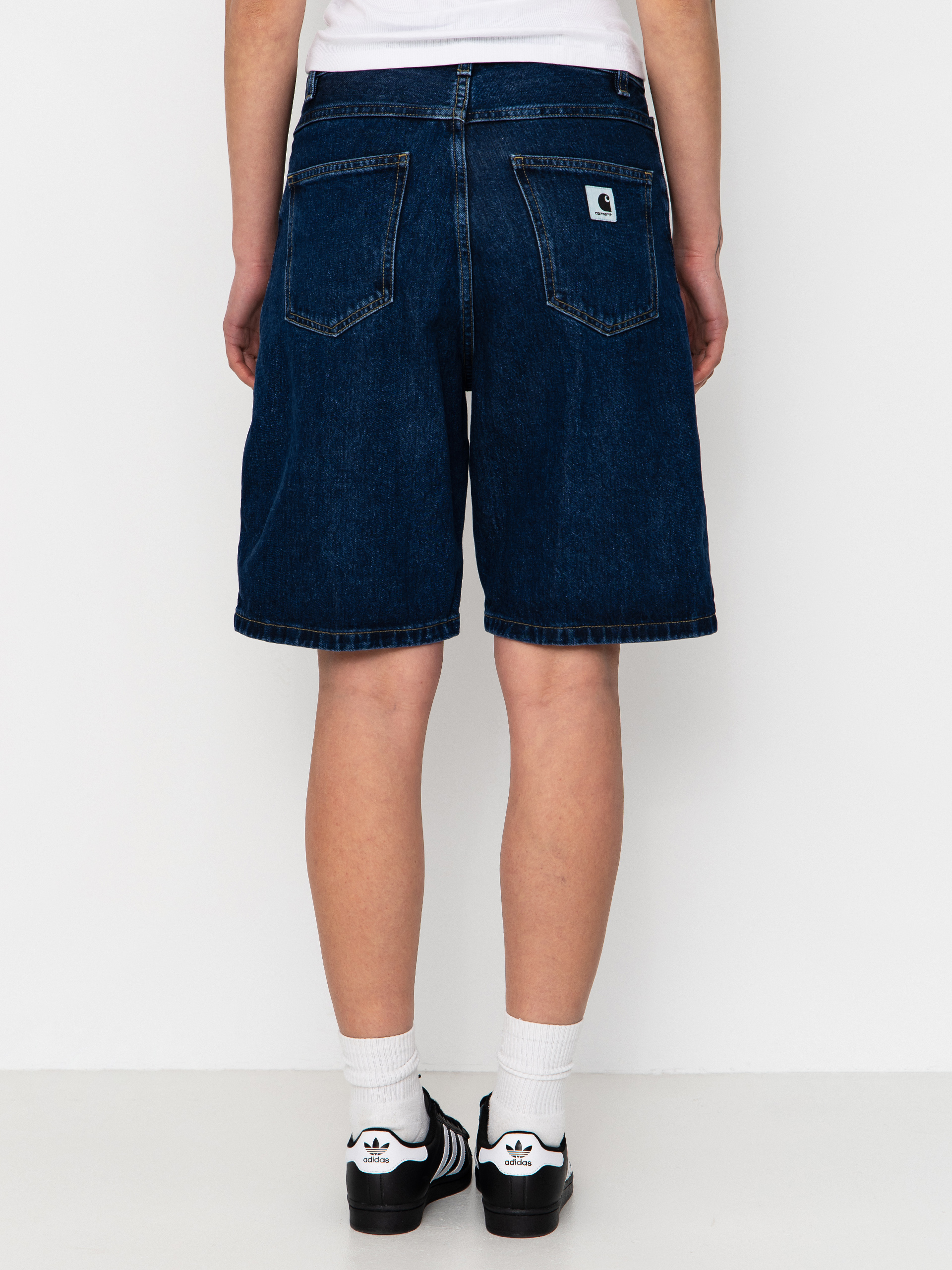 Шорти Carhartt WIP Brandon Wmn (blue stone washed)