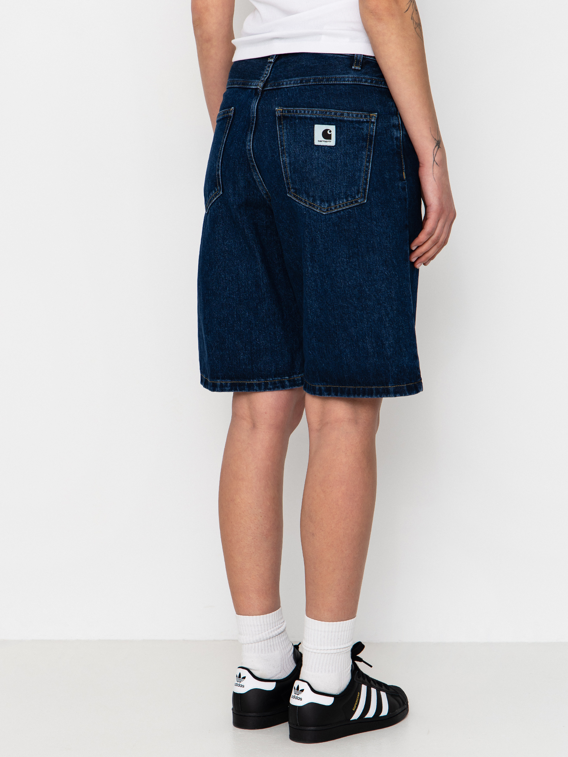 Шорти Carhartt WIP Brandon Wmn (blue stone washed)