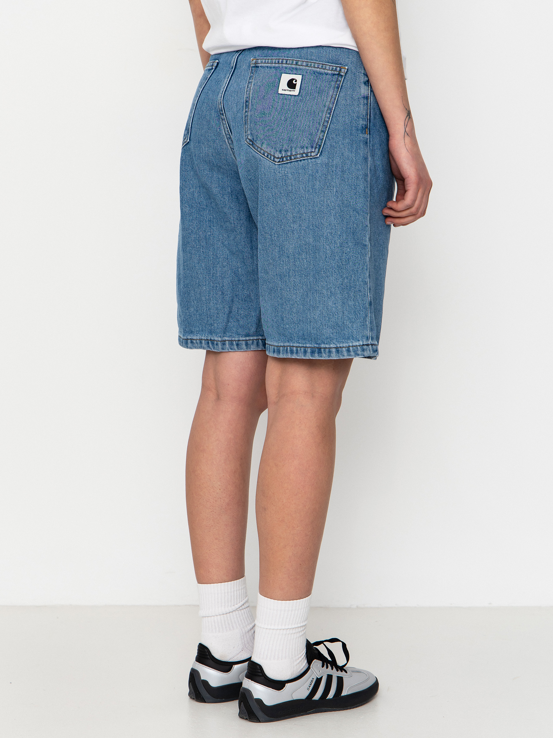 Шорти Carhartt WIP Brandon Wmn (blue stone bleached)
