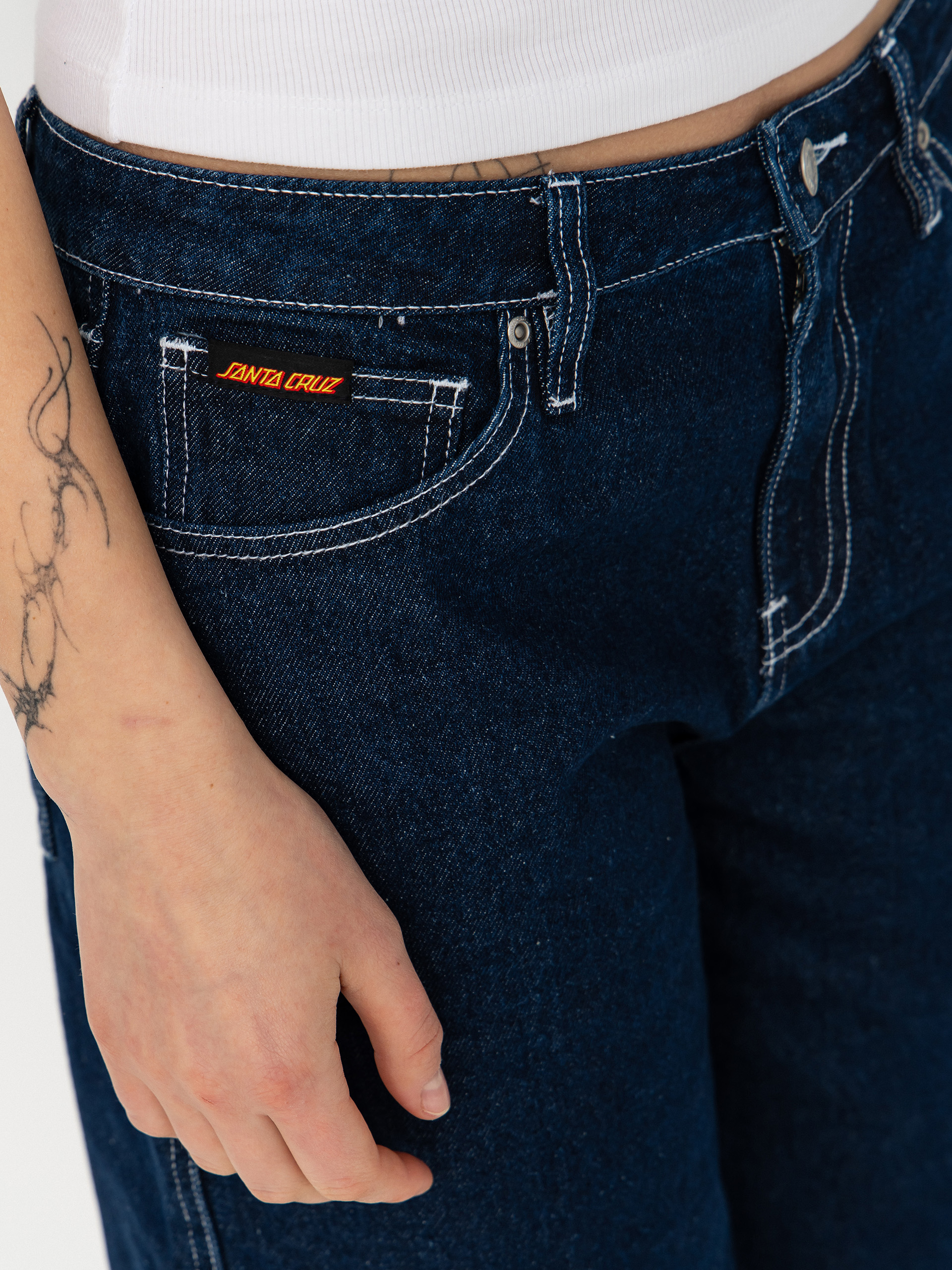 Шорти Santa Cruz Split Sun Wmn (dark denim)