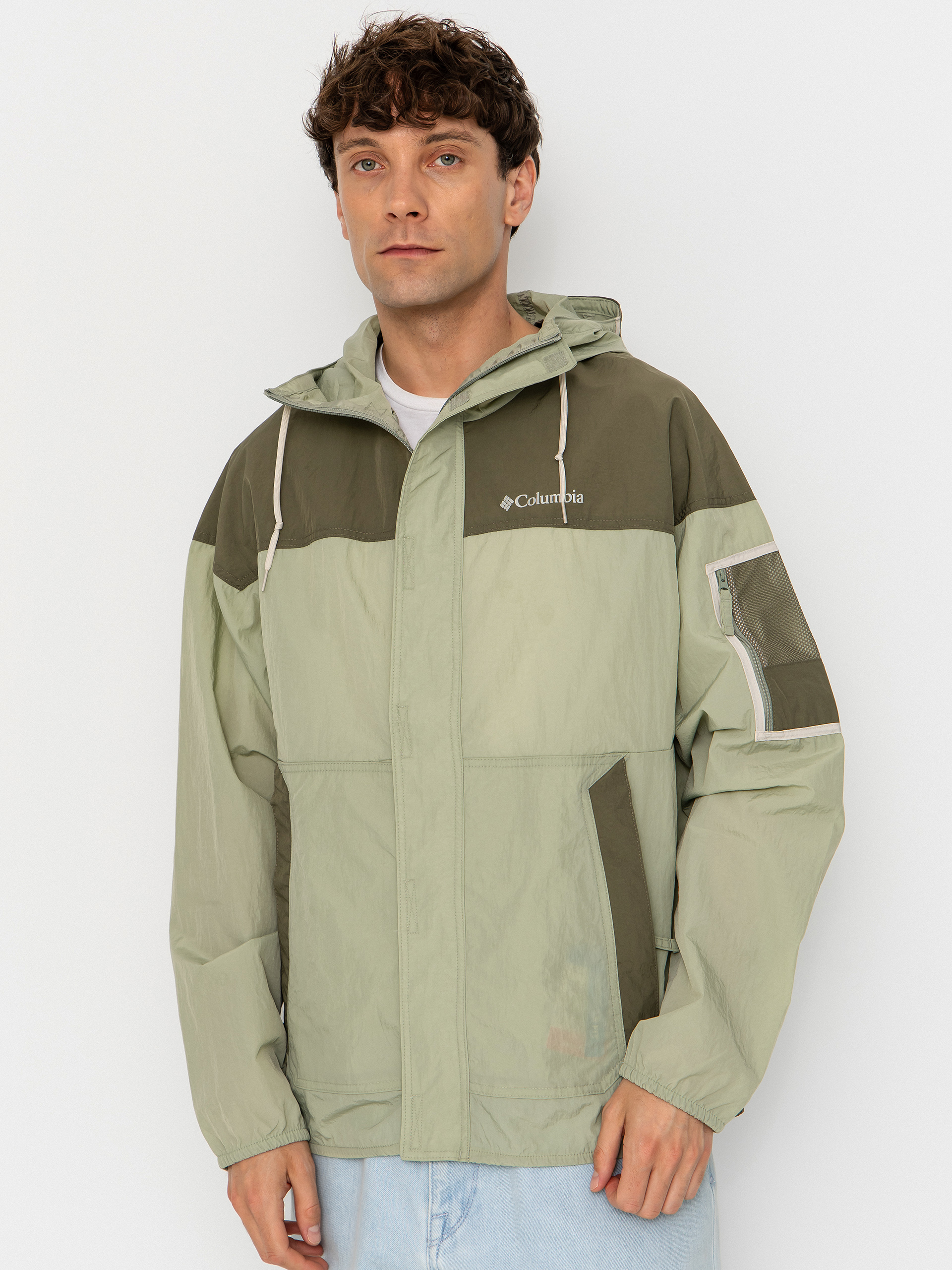 u041au0443u0440u0442u043au0430 Columbia Challenger II Windbreaker (safari/stone green)