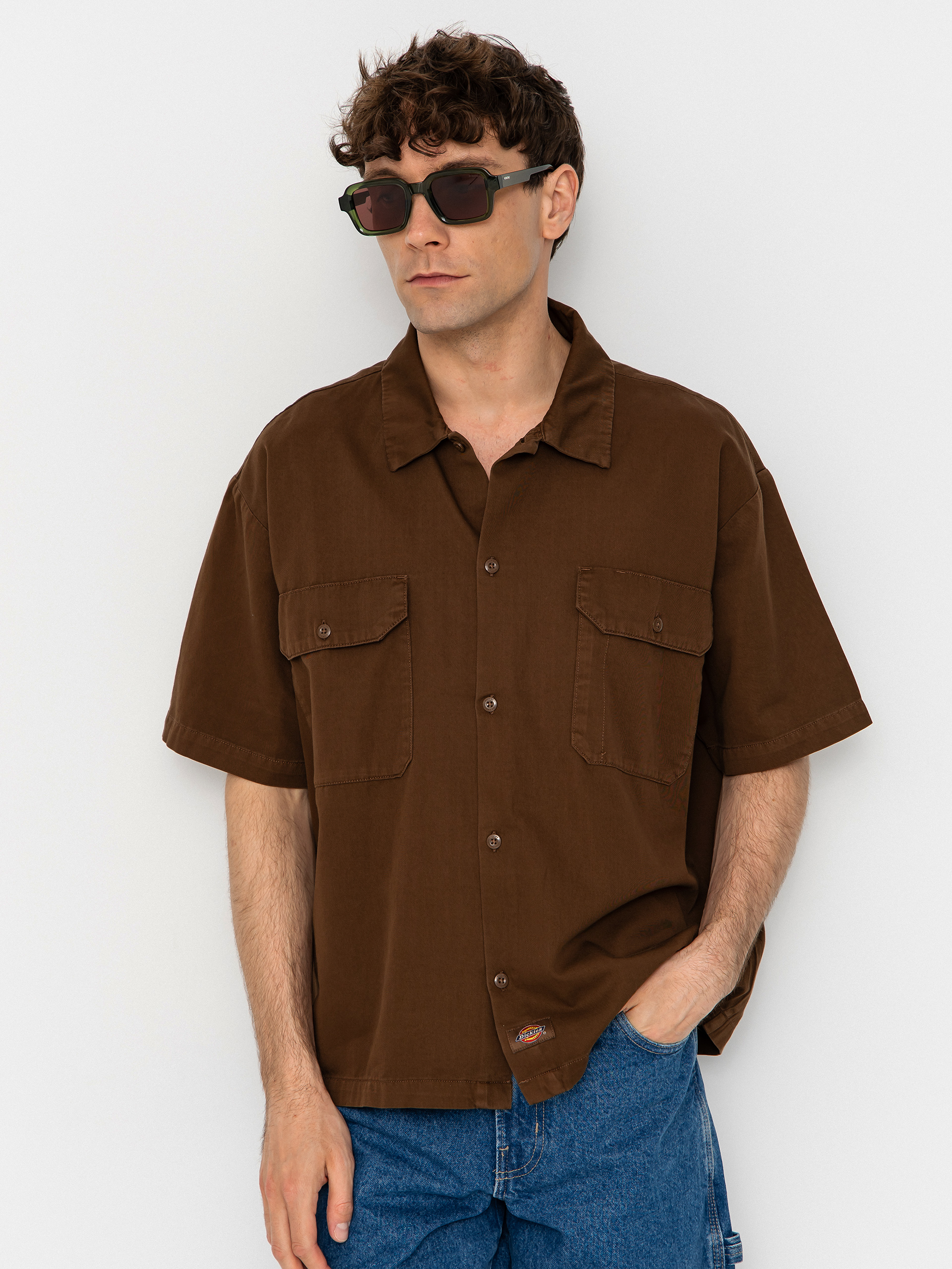 u0421u043eu0440u043eu0447u043au0430 Dickies 247 Garment Dyed Work (timber brown)